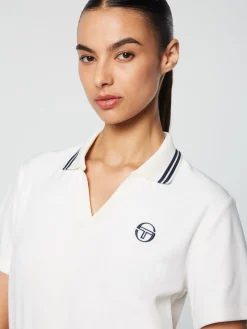 Store Atri Velour Polo- Women Velour|Tops And Sports Bras