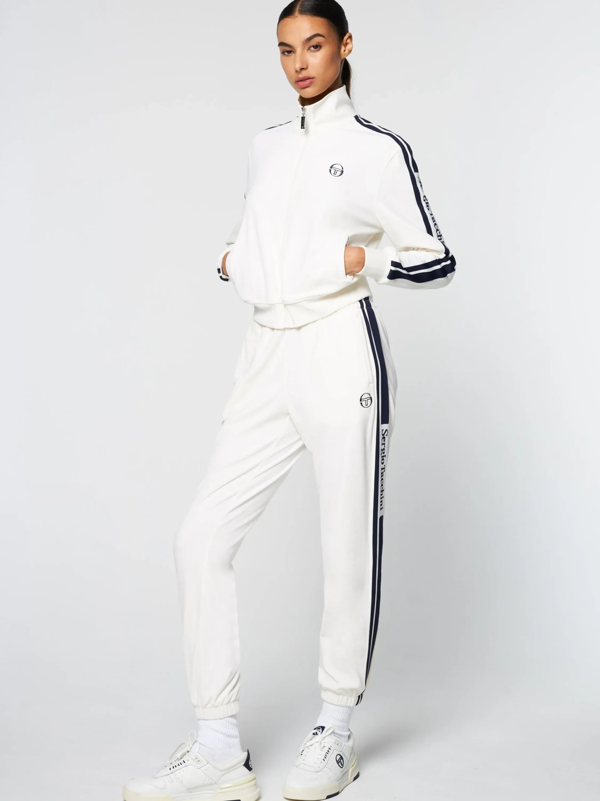 Sale Atri Velour Track Jacket- Women Tracksuits|Velour