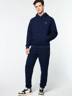 Best Aversa Quilted Hoodie- Sweatshirts And Hoodies|Matching Separates