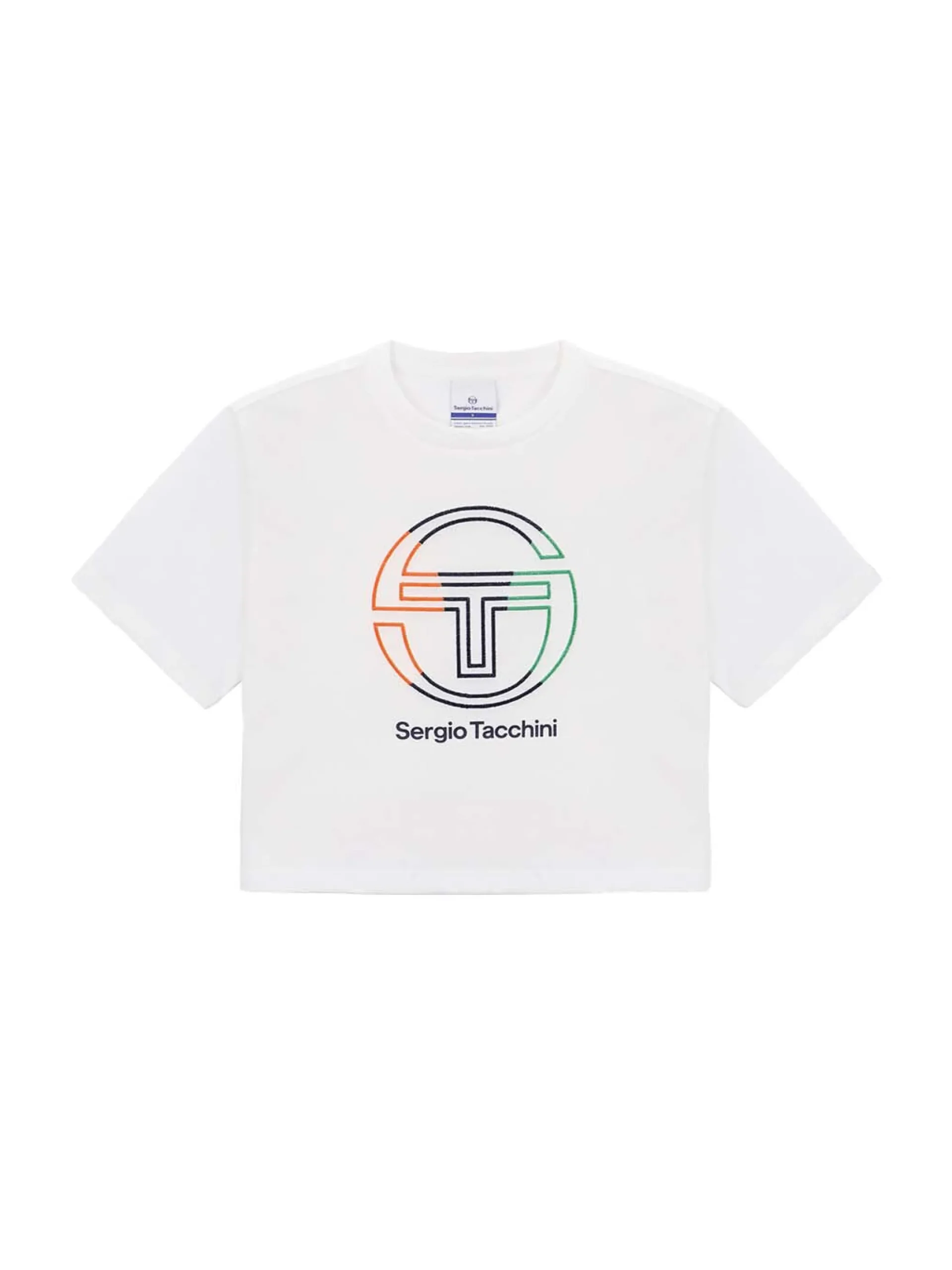 New Daily Tuft Big Logo Crop T-Shirt- Women Tops And Sports Bras|For The Court