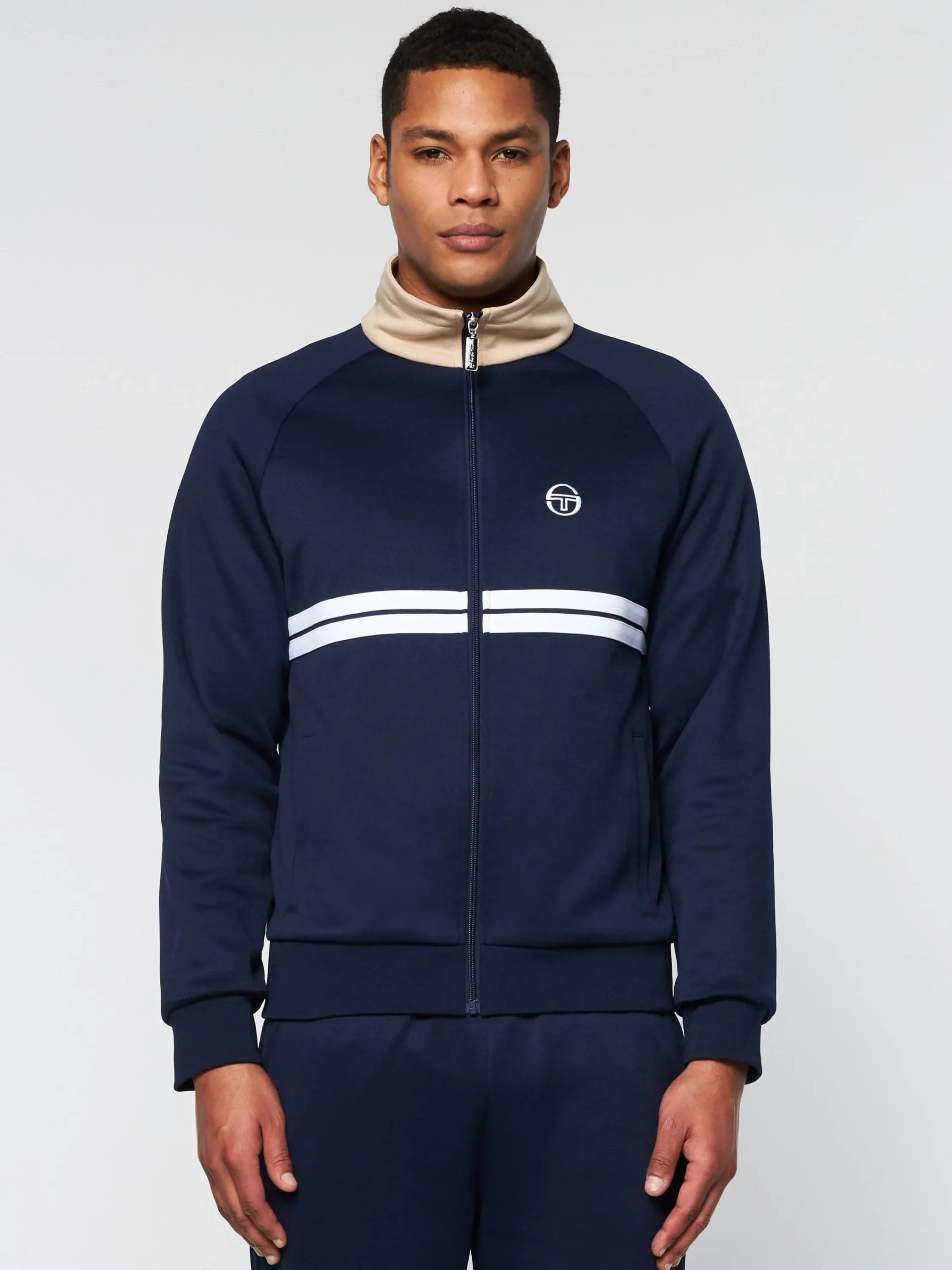 Store Dallas Track Jacket Archivio- Maritime Blue/ Humus Tracksuits|Jackets