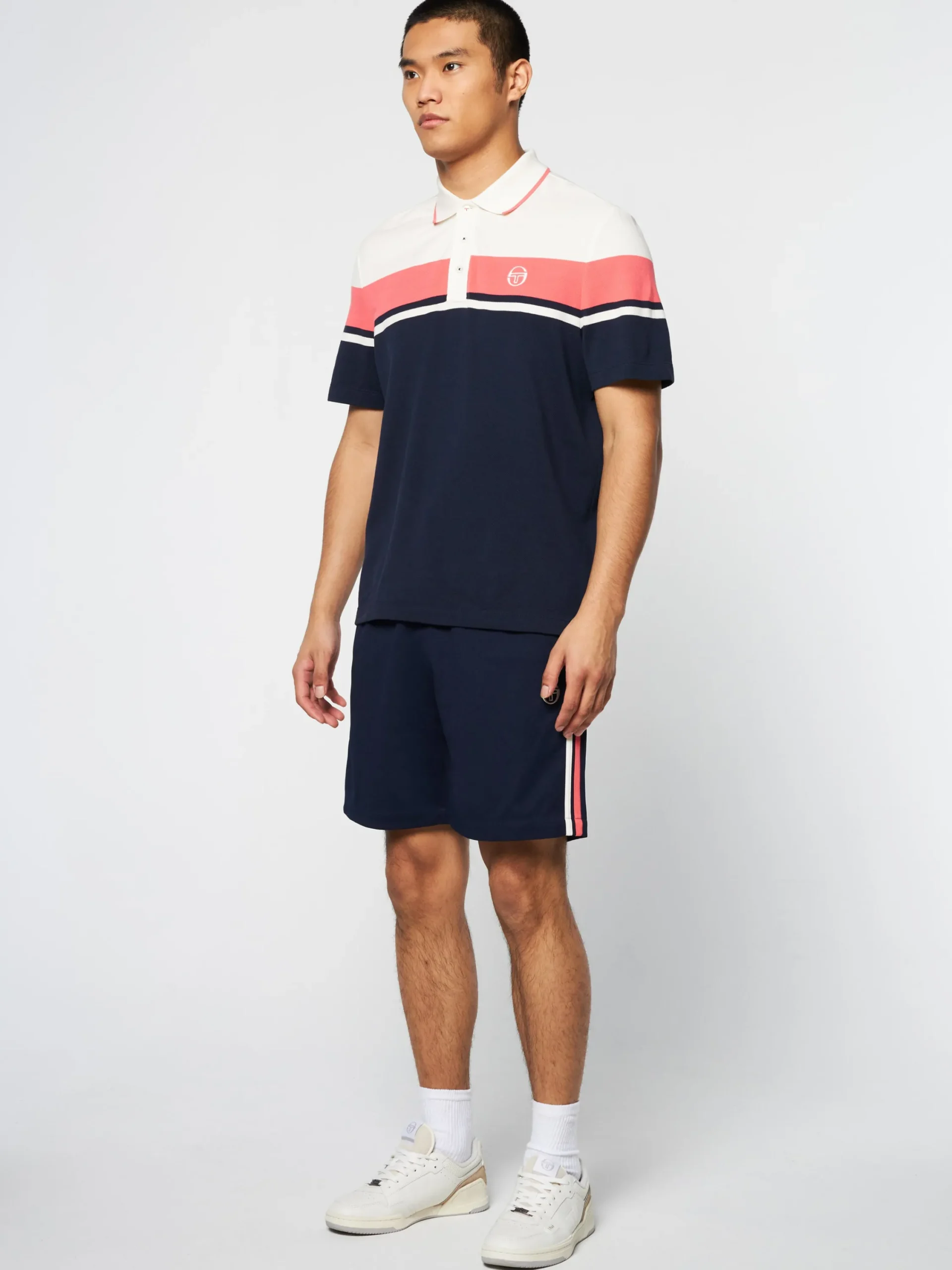 Outlet Damarindo Polo Archivio- Gardenia/ Maritime Blue Polos