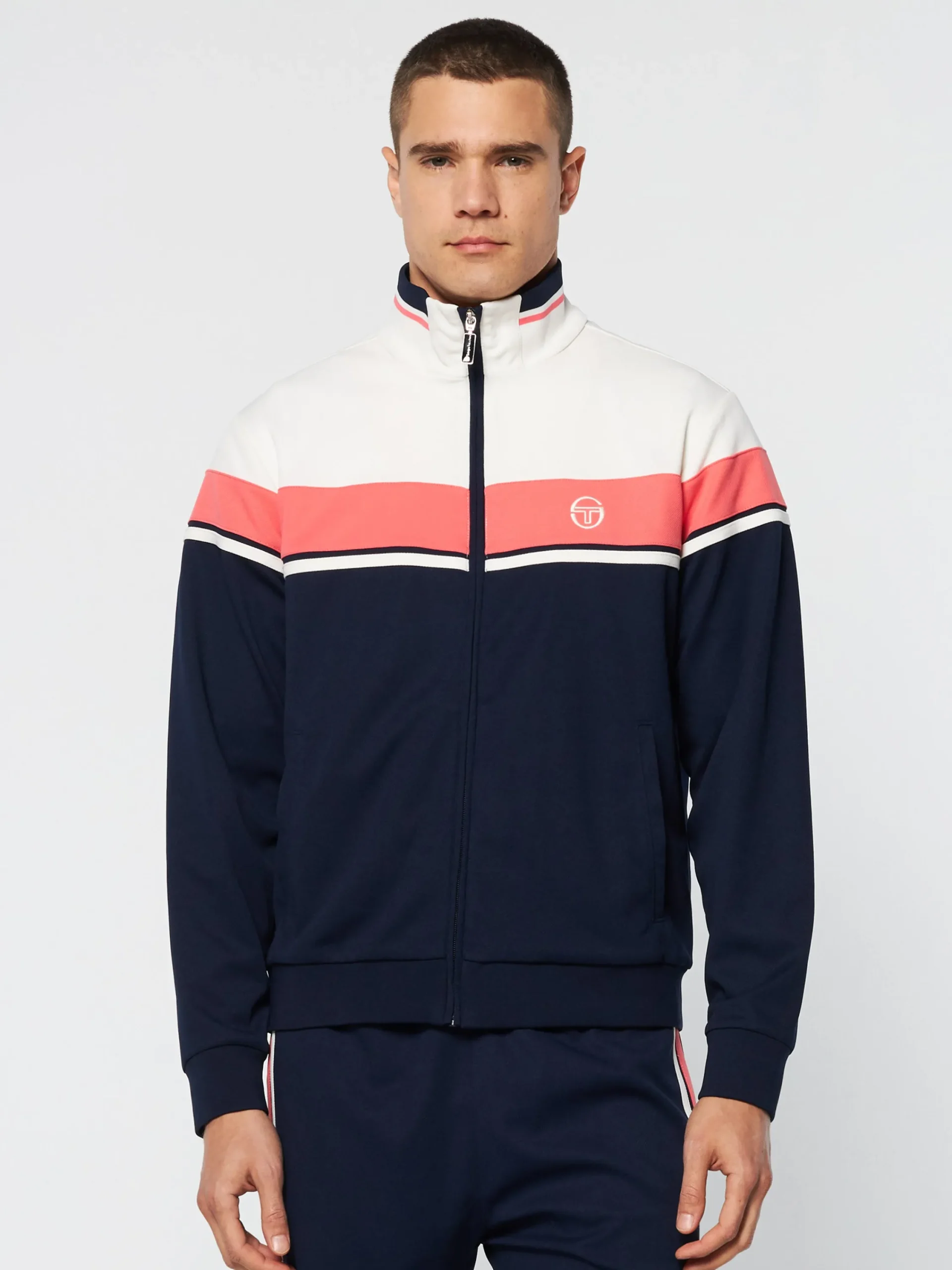 Cheap Damarindo Track Jacket Archivio- Gardenia/ Maritime Blue Tracksuits|Jackets