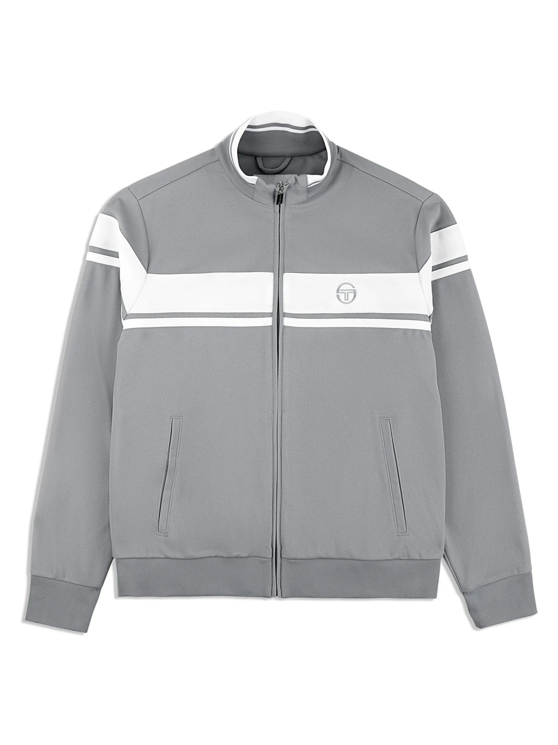 Clearance Damarindo Track Jacket Archivio- Sleet/ White Tracksuits|Jackets