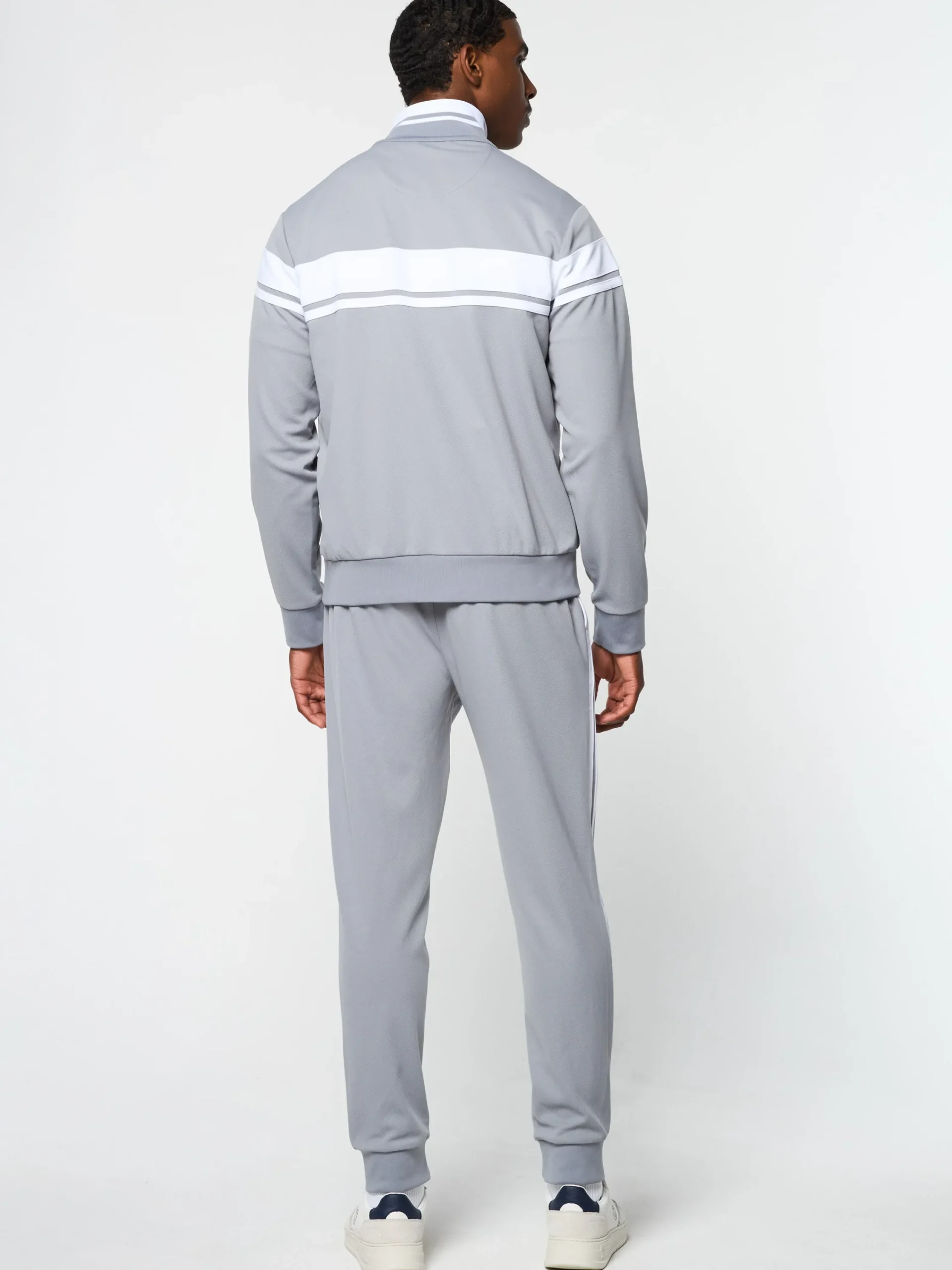 Clearance Damarindo Track Jacket Archivio- Sleet/ White Tracksuits|Jackets