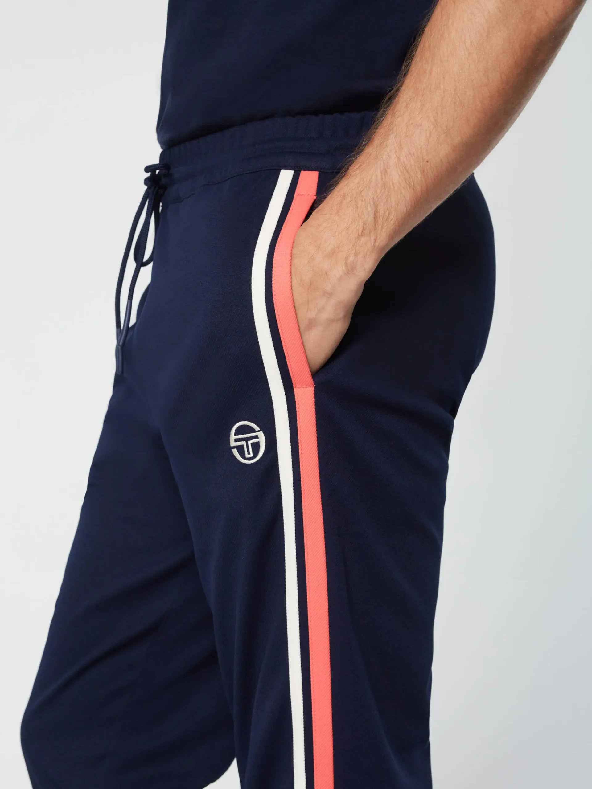 Store Damarindo Track Pant Archivio- Gardenia/ Maritime Blue Tracksuits|Pants And Sweatpants