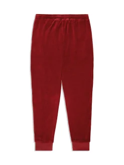 Cheap Damarindo Velour Track Pant- Merlot/ Maritime Blue Tracksuits|Velour
