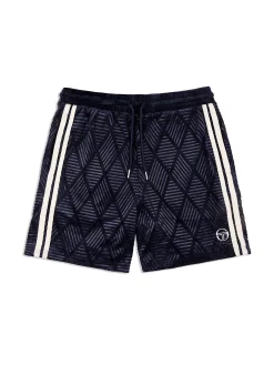 Store Debossed Damarindo Velour Short- Velour|Shorts And Swim