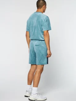 Outlet Debossed Damarindo Velour Short- Velour|Shorts And Swim