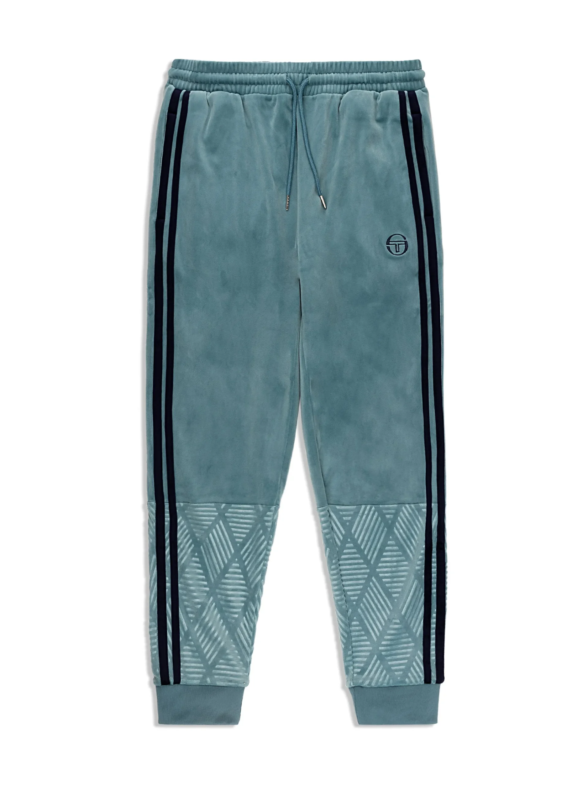 Clearance Debossed Damarindo Velour Track Pant- Tracksuits|Velour