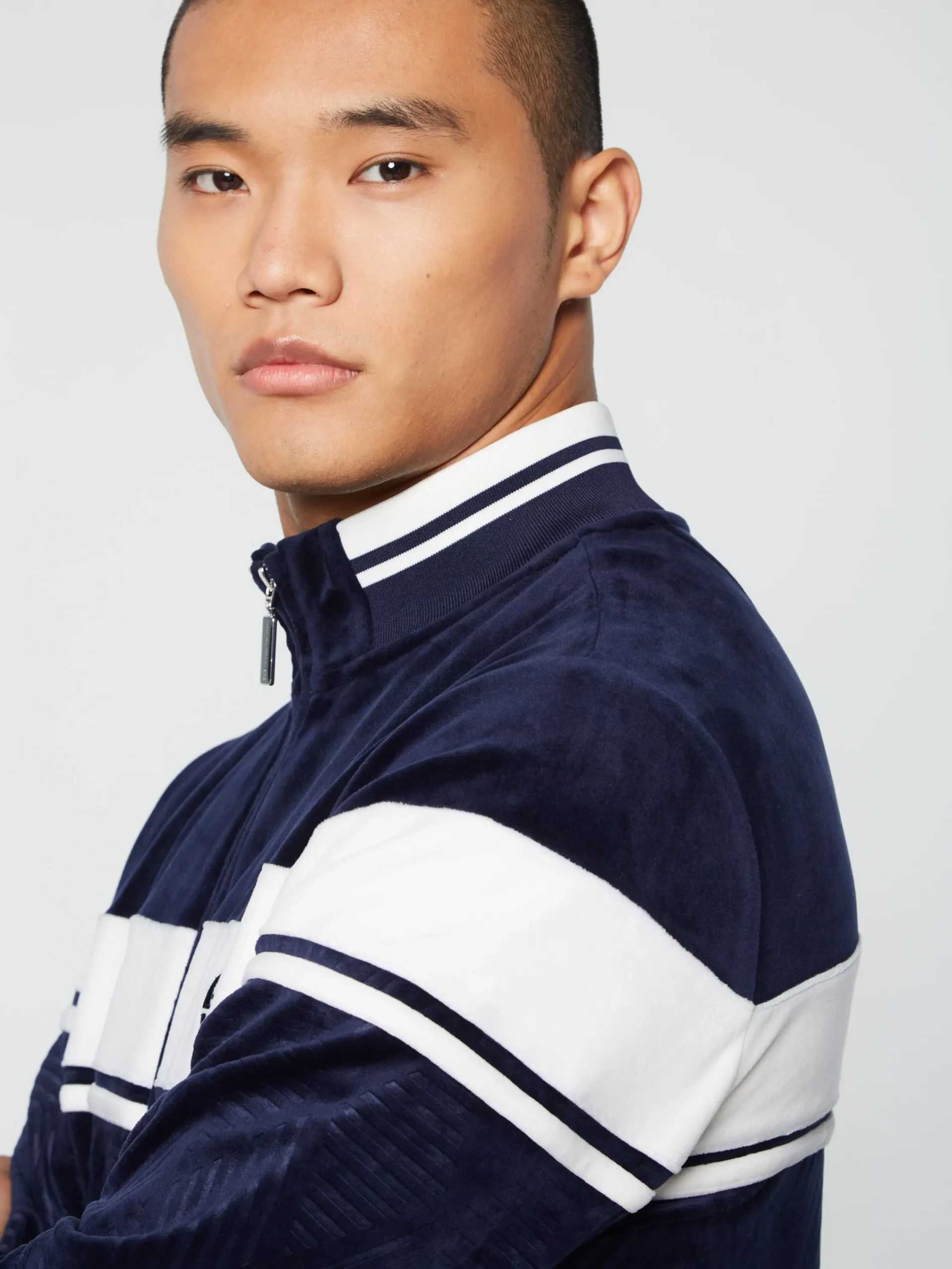 Cheap Debossed Damarindo Velour Track Jacket- Tracksuits|Velour