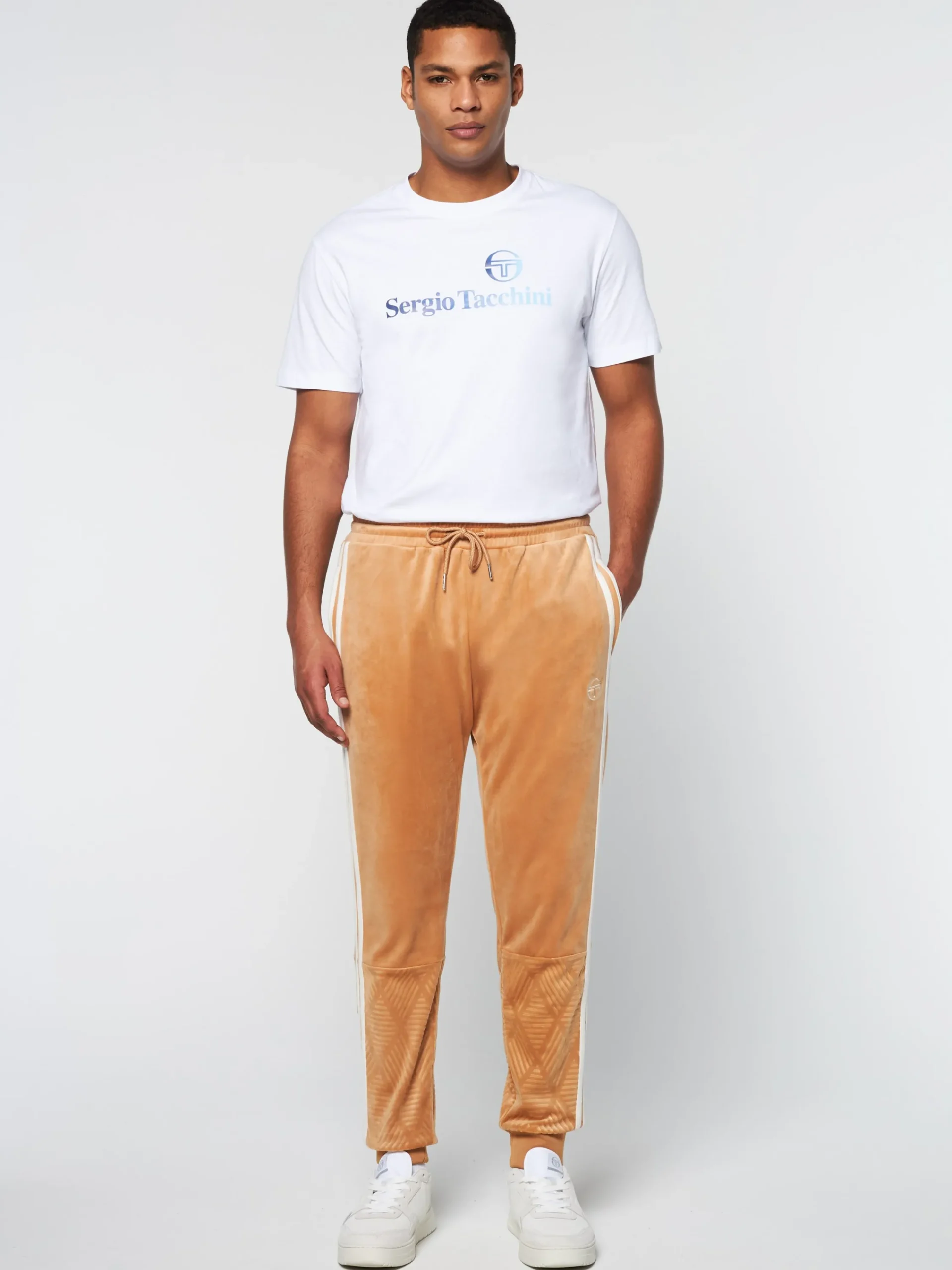 Hot Debossed Damarindo Velour Track Pant- Tracksuits|Velour