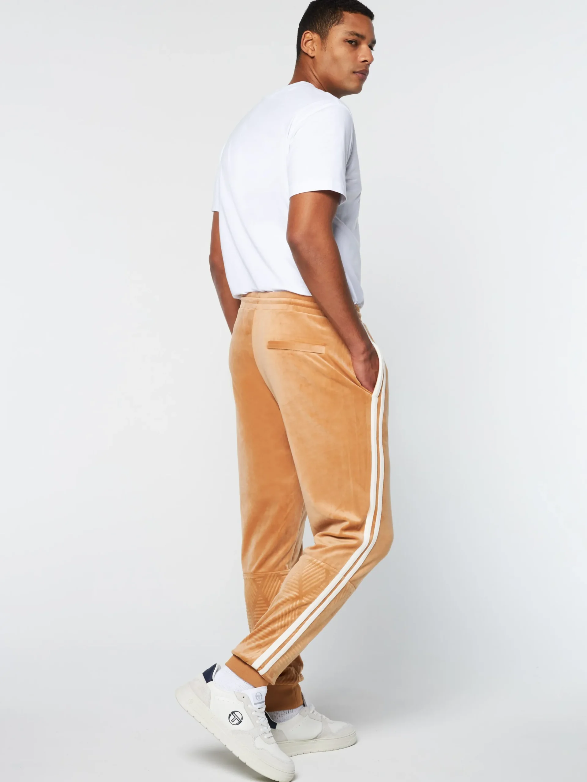 Hot Debossed Damarindo Velour Track Pant- Tracksuits|Velour