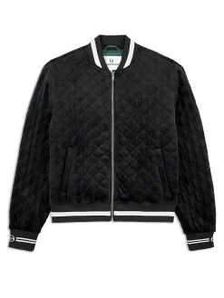 Cheap Fasano Quilted Velour Jacket- Velour|Jackets
