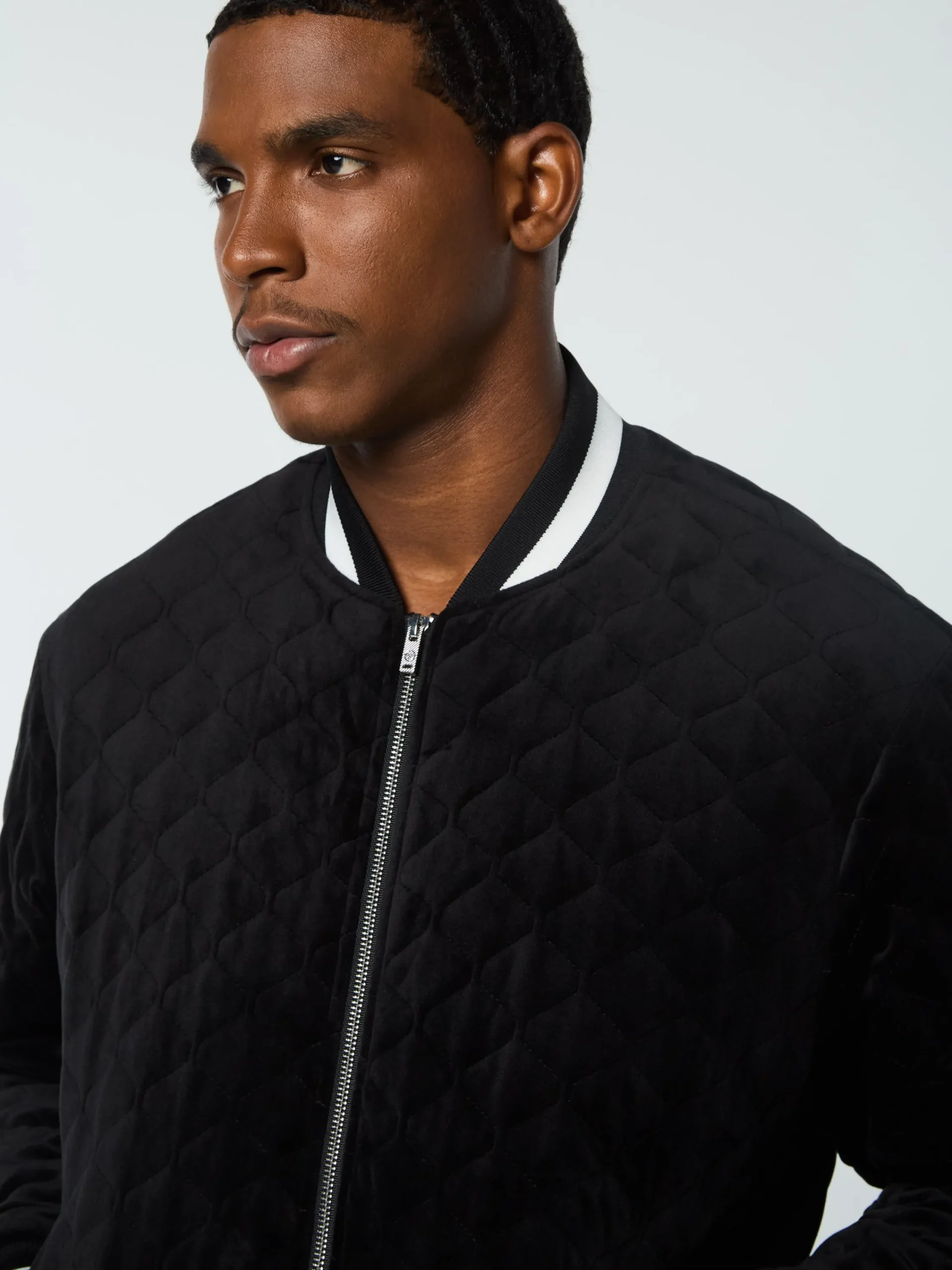 Cheap Fasano Quilted Velour Jacket- Velour|Jackets