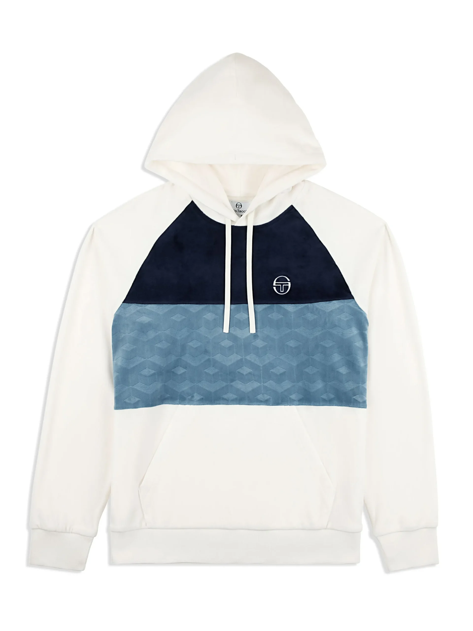 Sale Foggia Velour Debossed Hoodie- Velour|Sweatshirts And Hoodies
