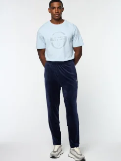 Best Foggia Velour Debossed Track Pant- Tracksuits|Velour