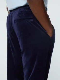 Best Foggia Velour Debossed Track Pant- Tracksuits|Velour
