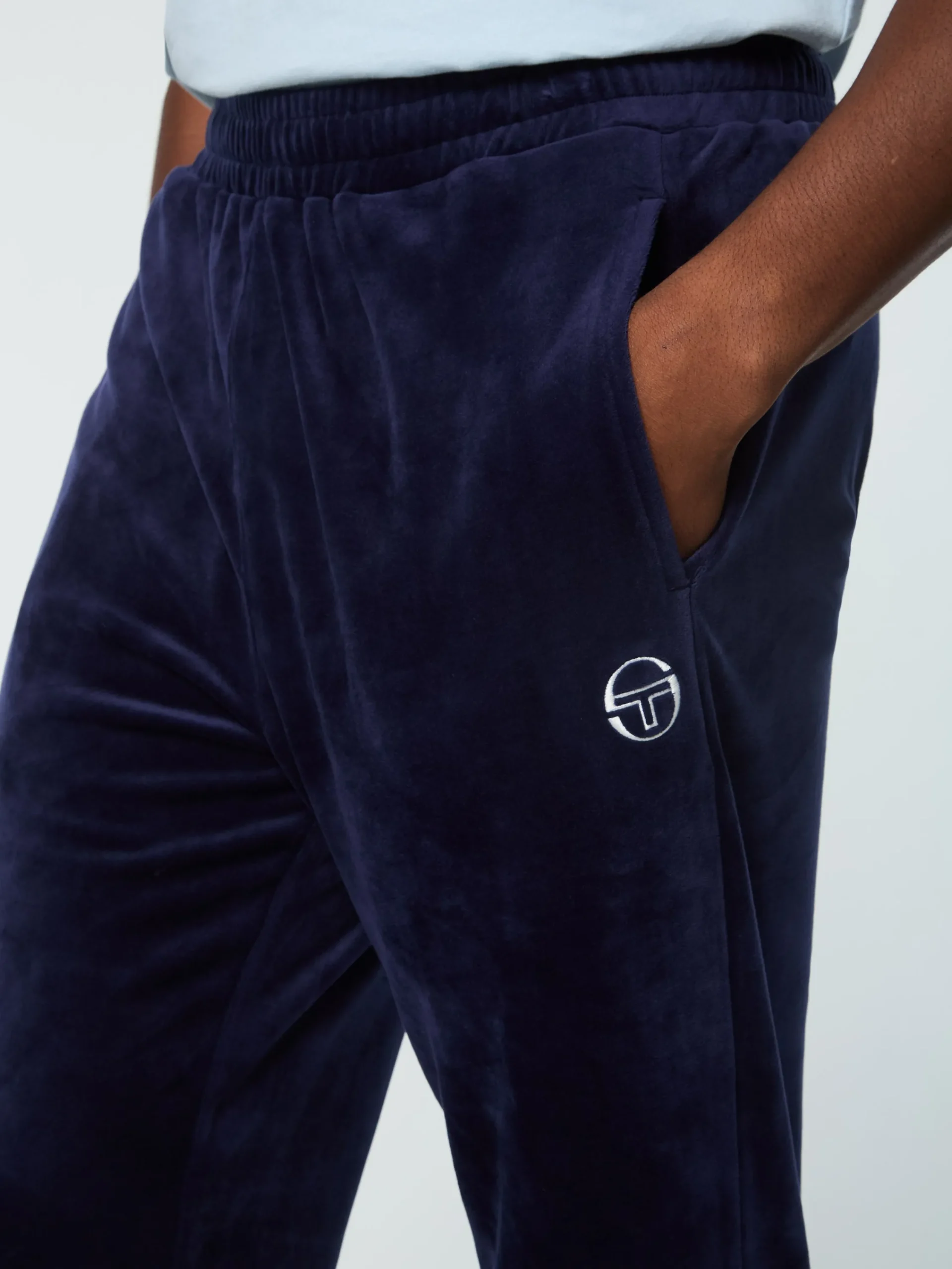Best Foggia Velour Debossed Track Pant- Tracksuits|Velour