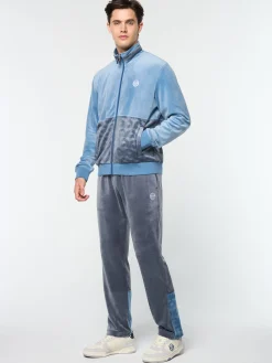 Discount Foggia Velour Debossed Track Jacket- Tracksuits|Velour