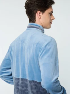 Discount Foggia Velour Debossed Track Jacket- Tracksuits|Velour