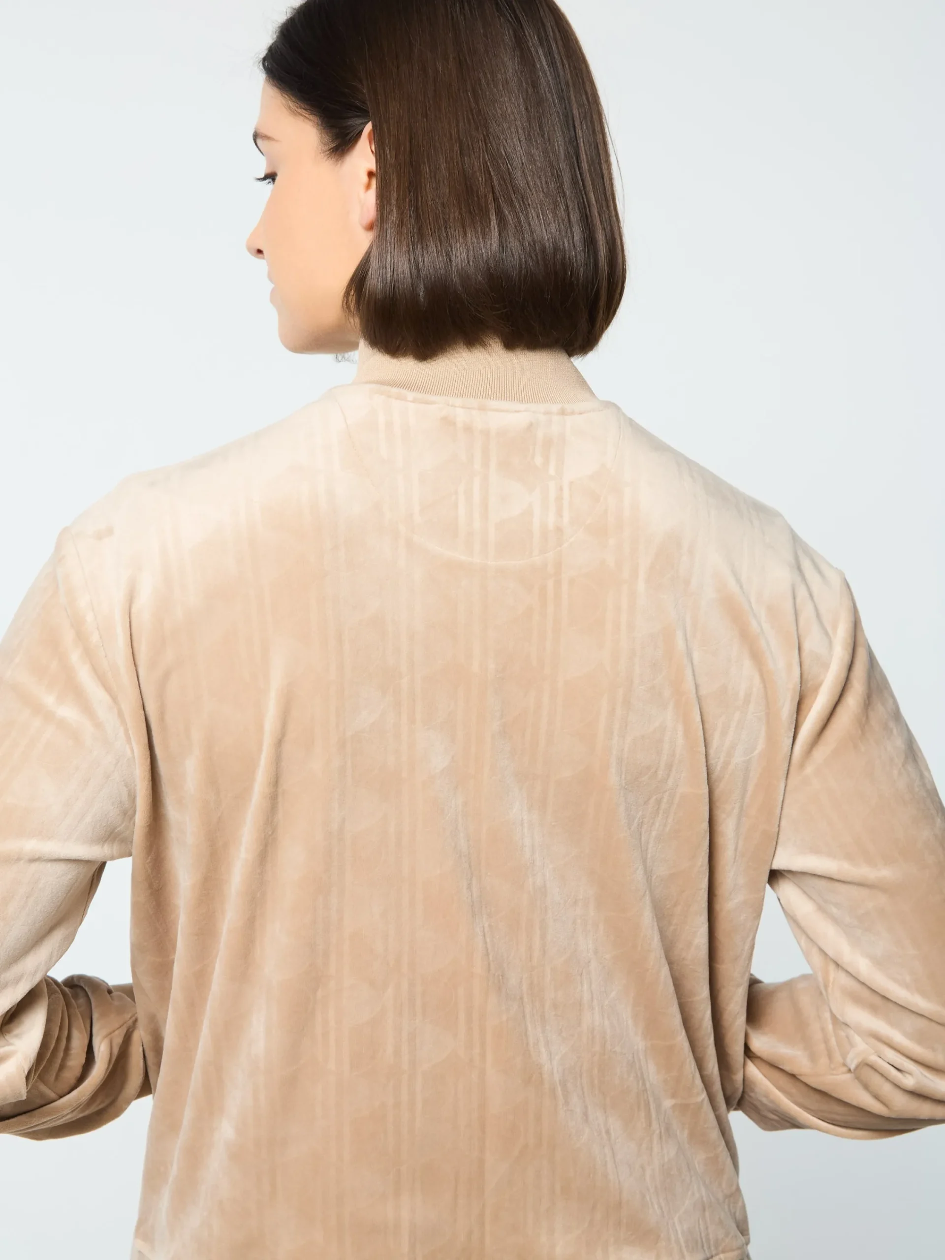 Cheap Gabrisa Velour Track Jacket- Velour