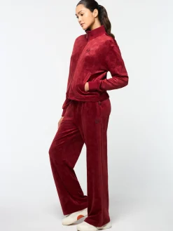 Shop Gabrisa Velour Track Jacket- Velour