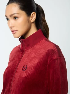Shop Gabrisa Velour Track Jacket- Velour