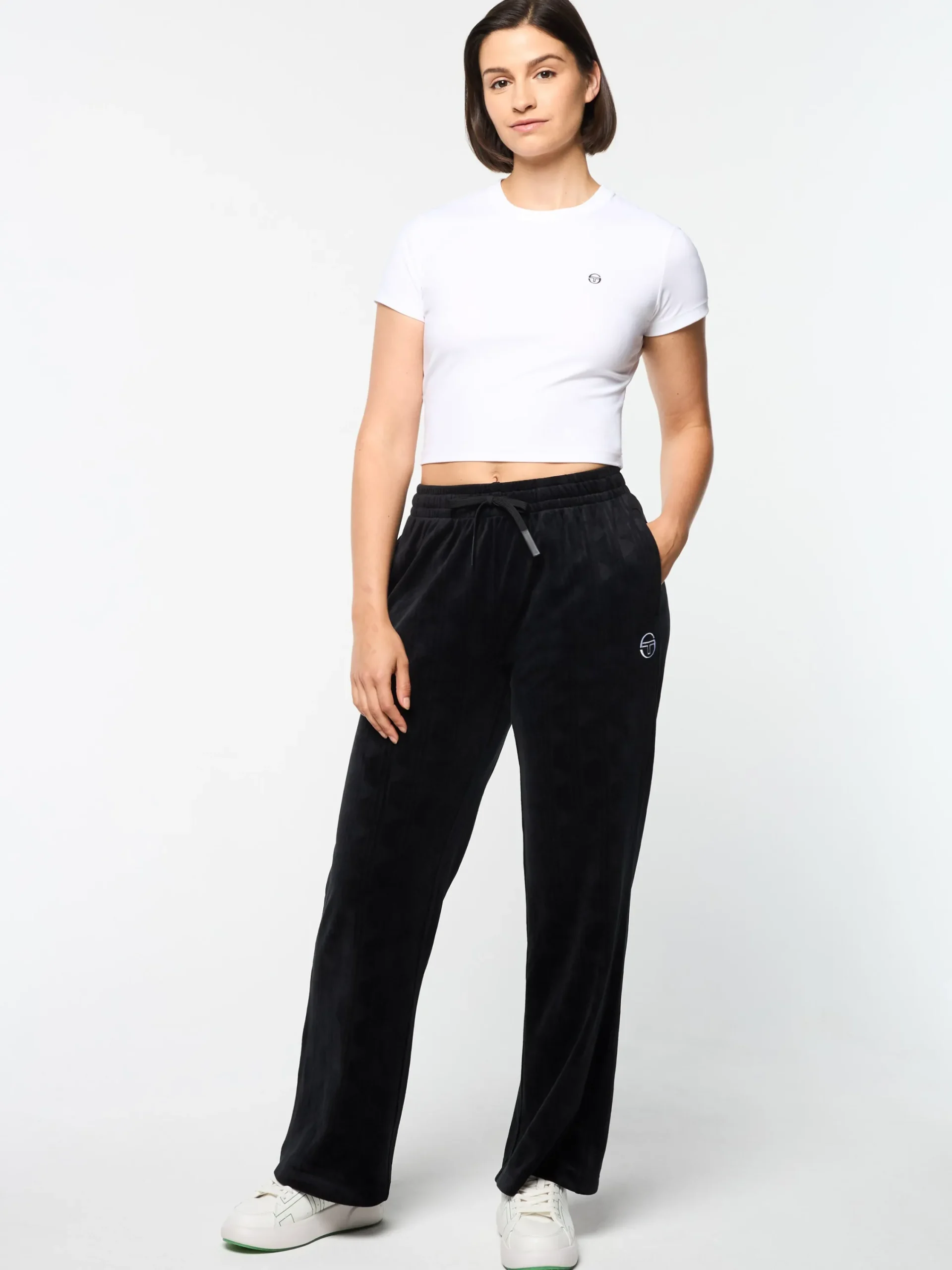 Clearance Gabrisa Velour Track Pant- Velour