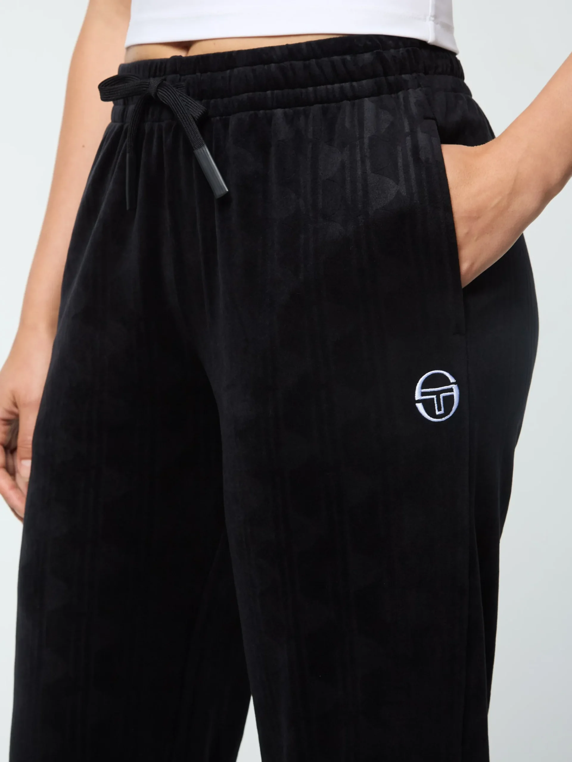 Clearance Gabrisa Velour Track Pant- Velour