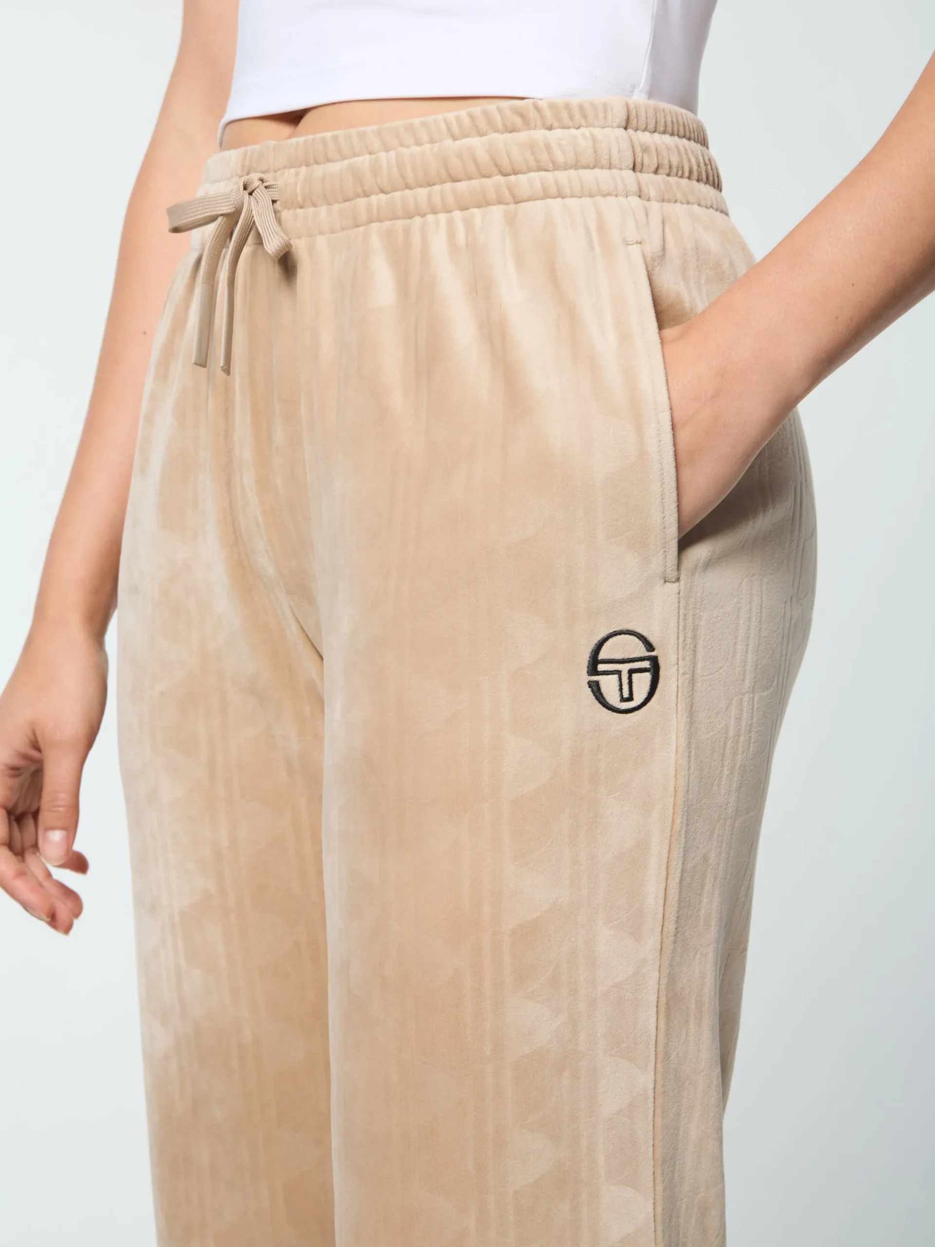 Best Sale Gabrisa Velour Track Pant- Velour