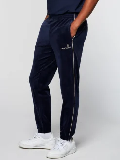 Store Gallone Velour Track Pant- Velour|Pants And Sweatpants