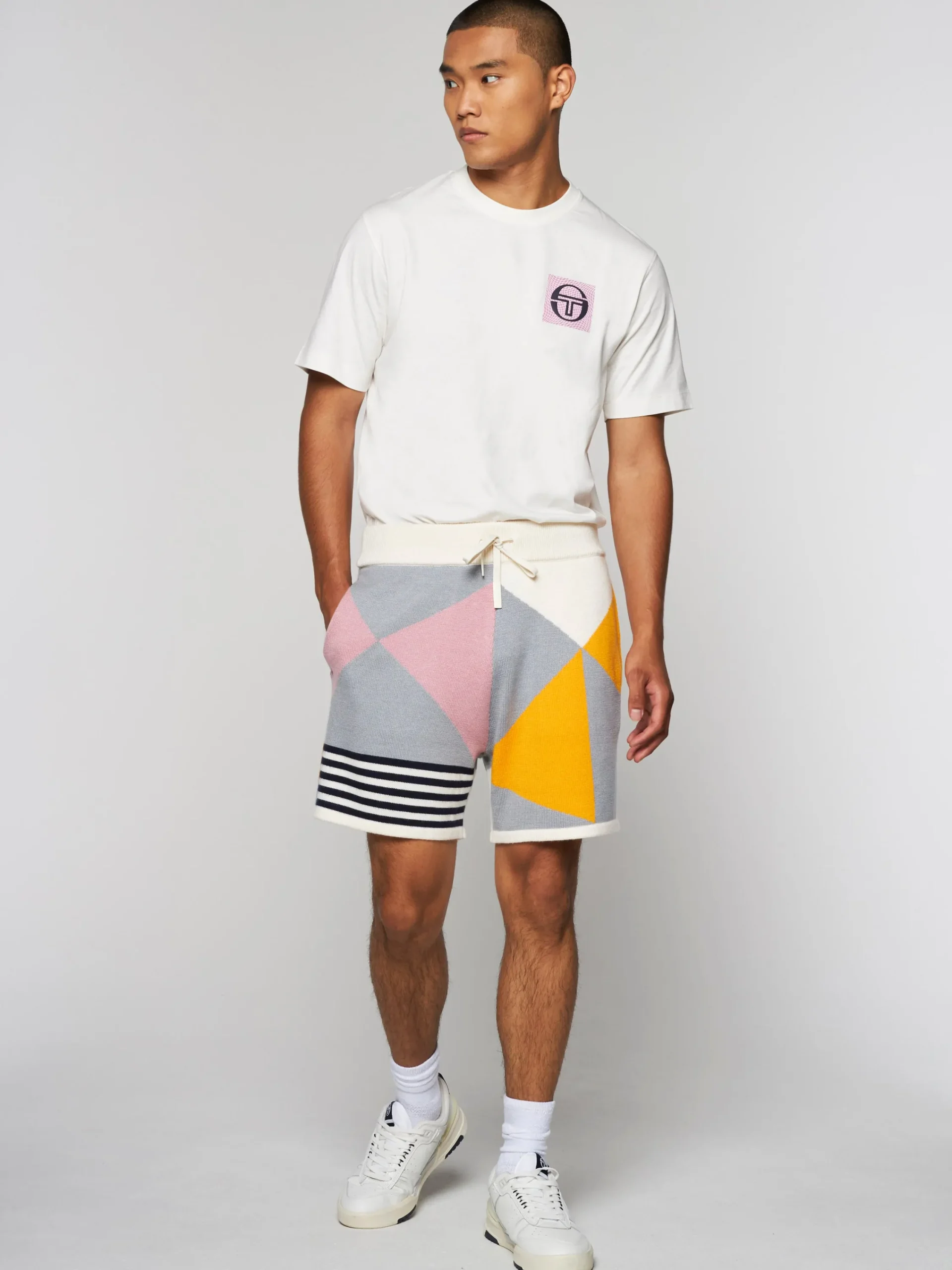 Clearance Geo Knit Short- Multi Knitwear|Shorts And Swim