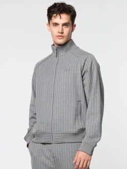 Store Gessato Suiting Track Jacket- Tracksuits|Jackets