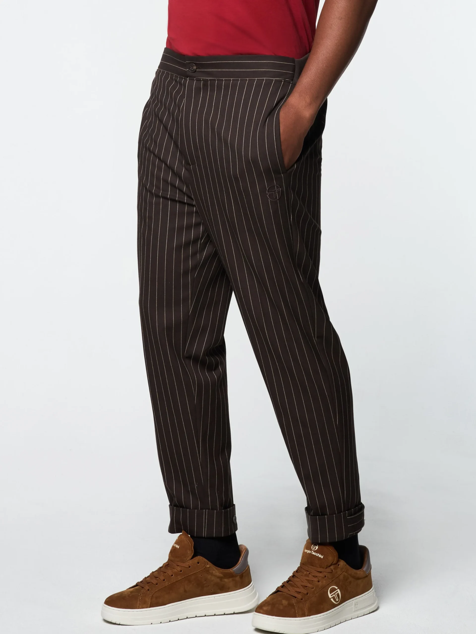 Shop Gessato Suiting Track Pant- Tracksuits|Pants And Sweatpants