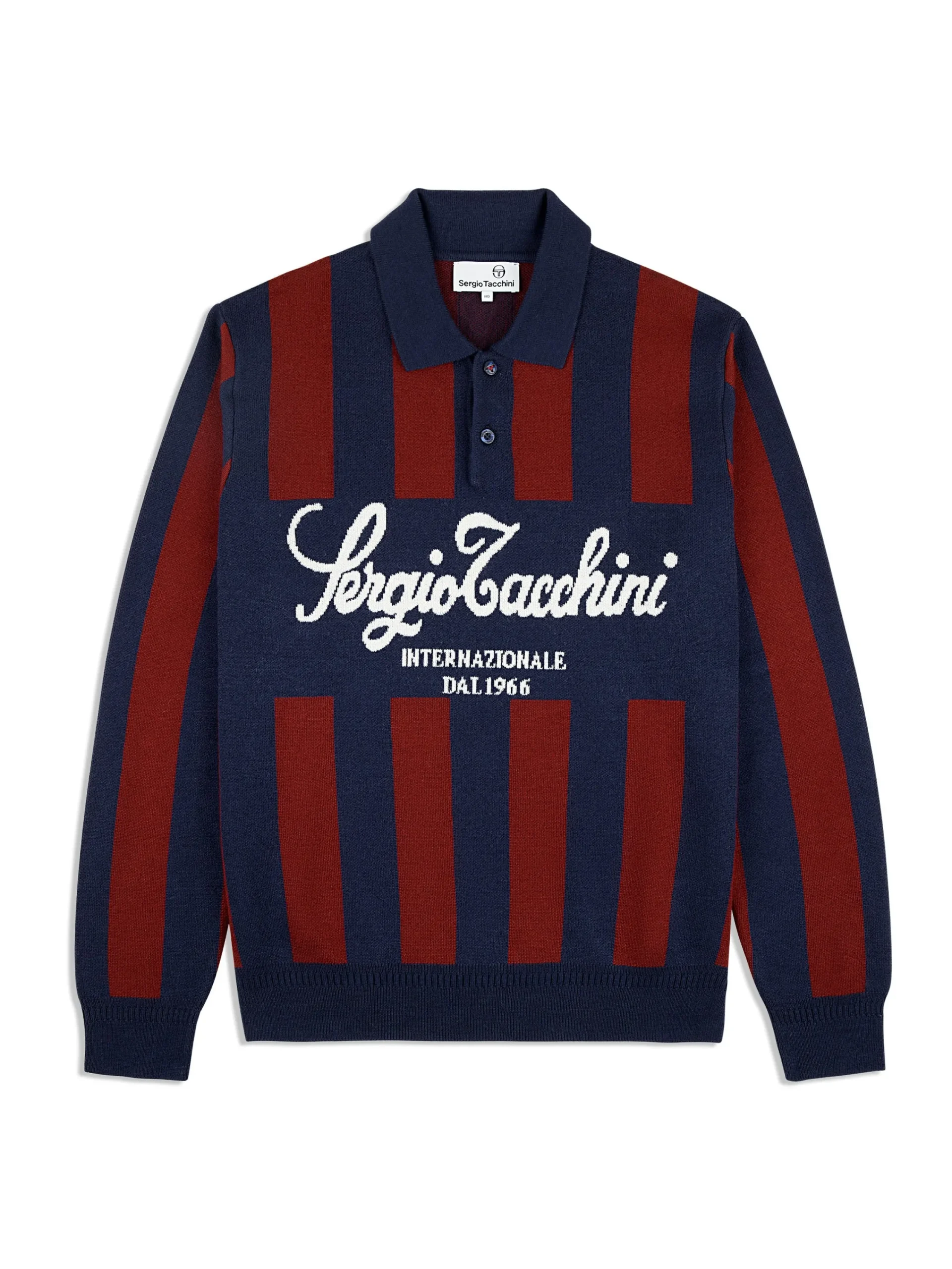 Flash Sale Gioco Jacquard Long Sleeve Polo- Knitwear|Polos