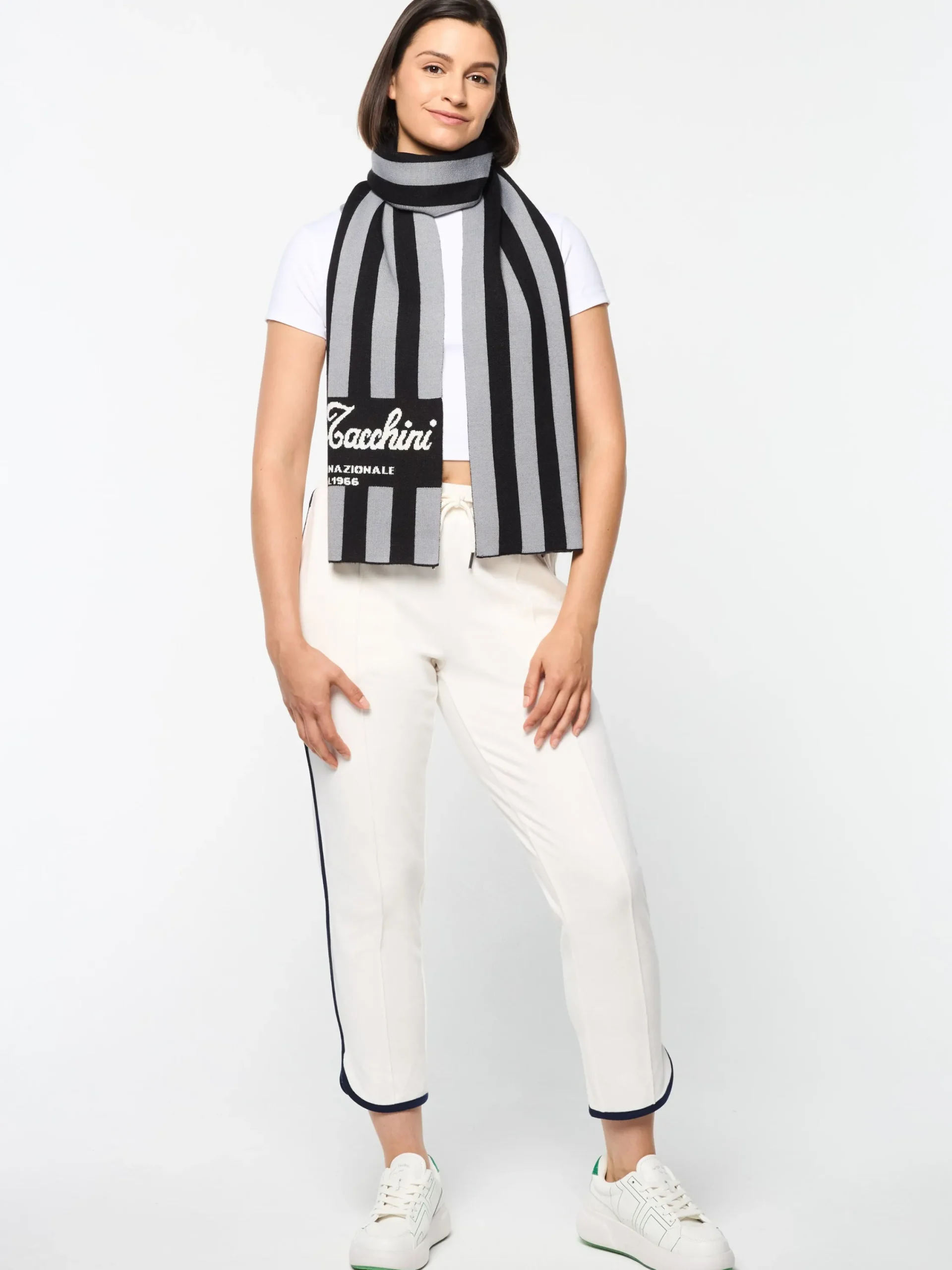 Online Gioco Jacquard Scarf- Women Knitwear|Miscellaneous