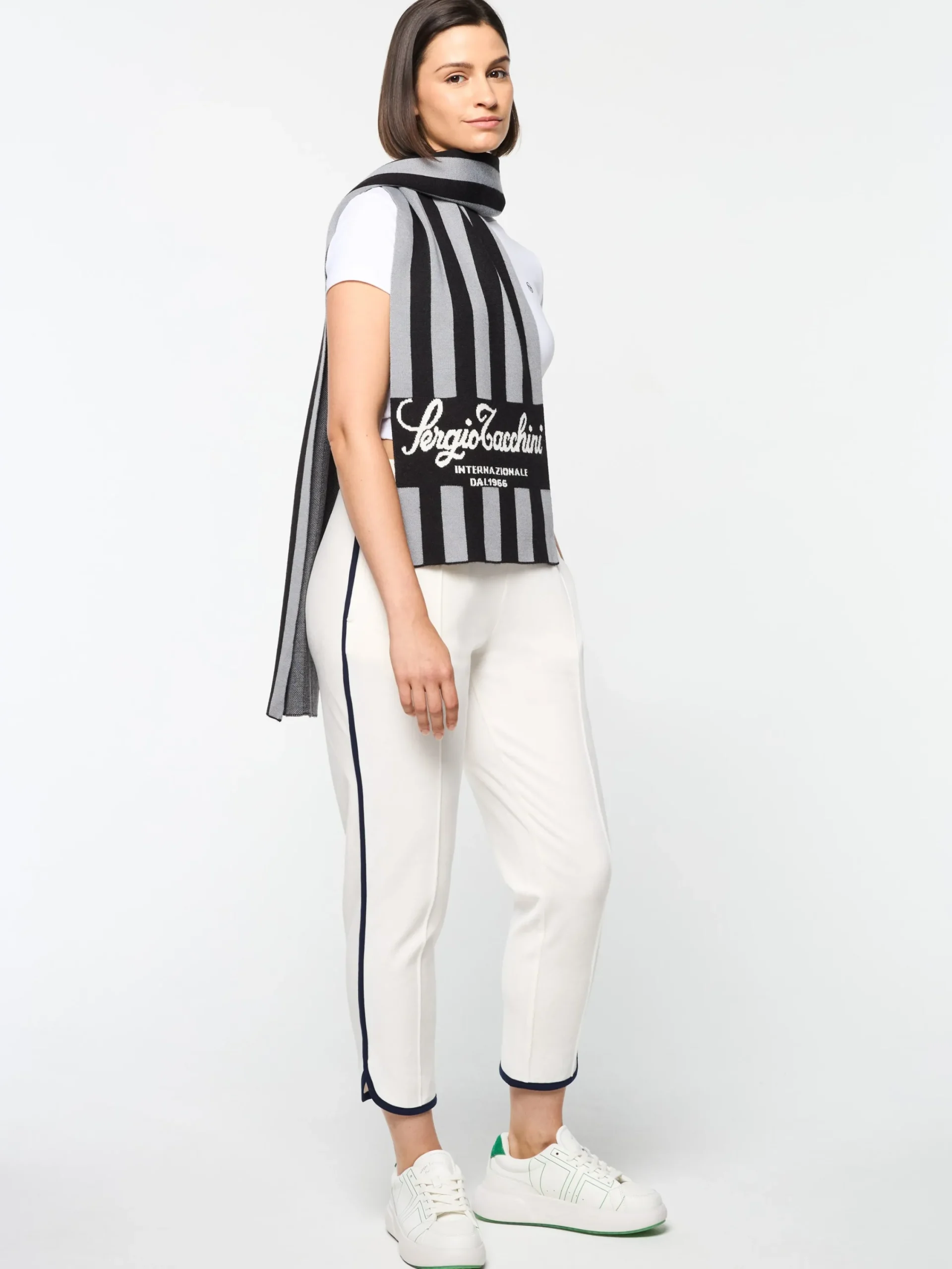 Online Gioco Jacquard Scarf- Women Knitwear|Miscellaneous