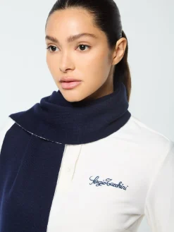 Store La Faccia Jacquard Scarf- Women Knitwear|Miscellaneous