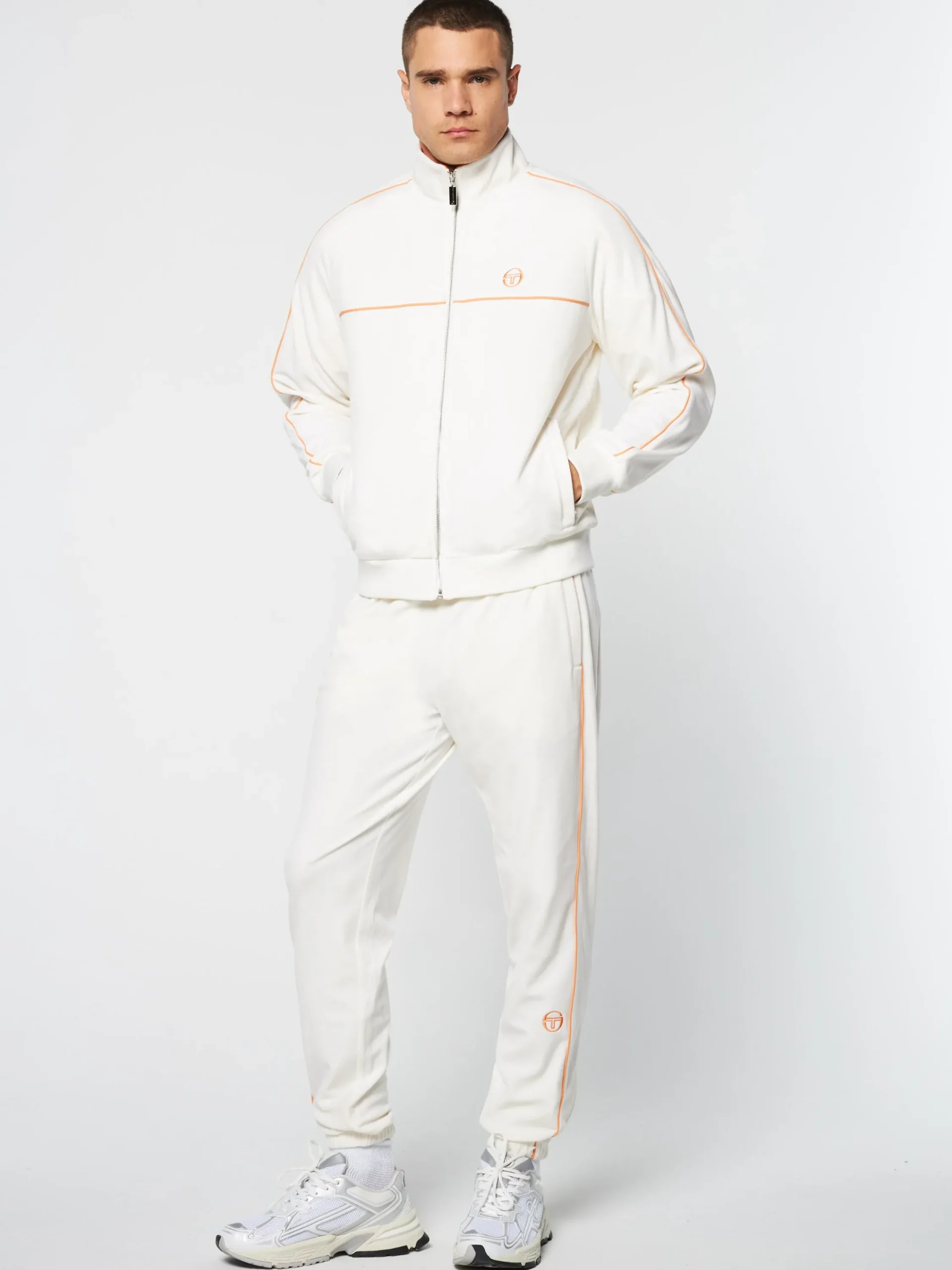 Fashion Lioni Velour Track Jacket Archivio- Tracksuits|Velour