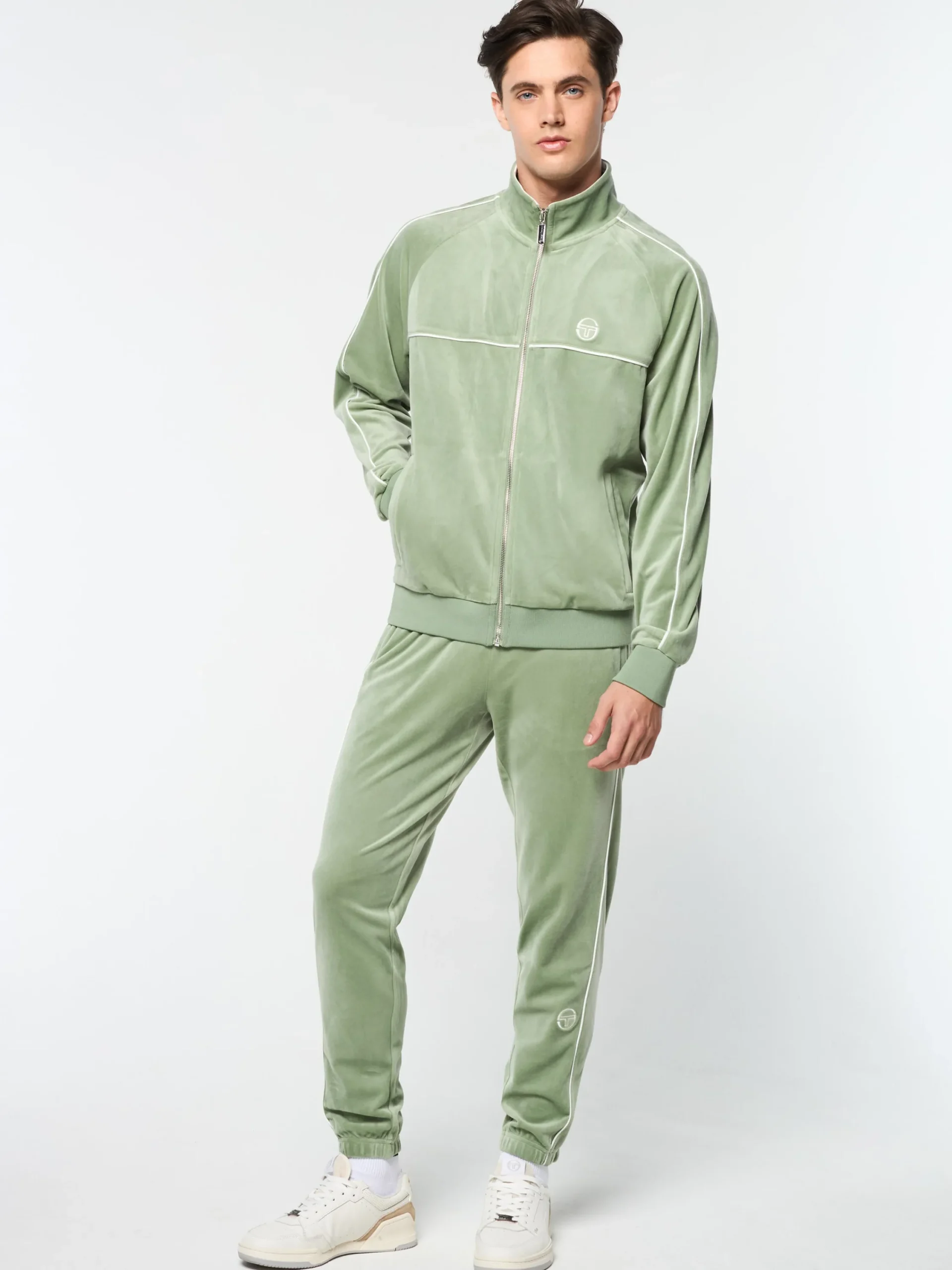 Best Lioni Velour Track Jacket- Tracksuits|Velour