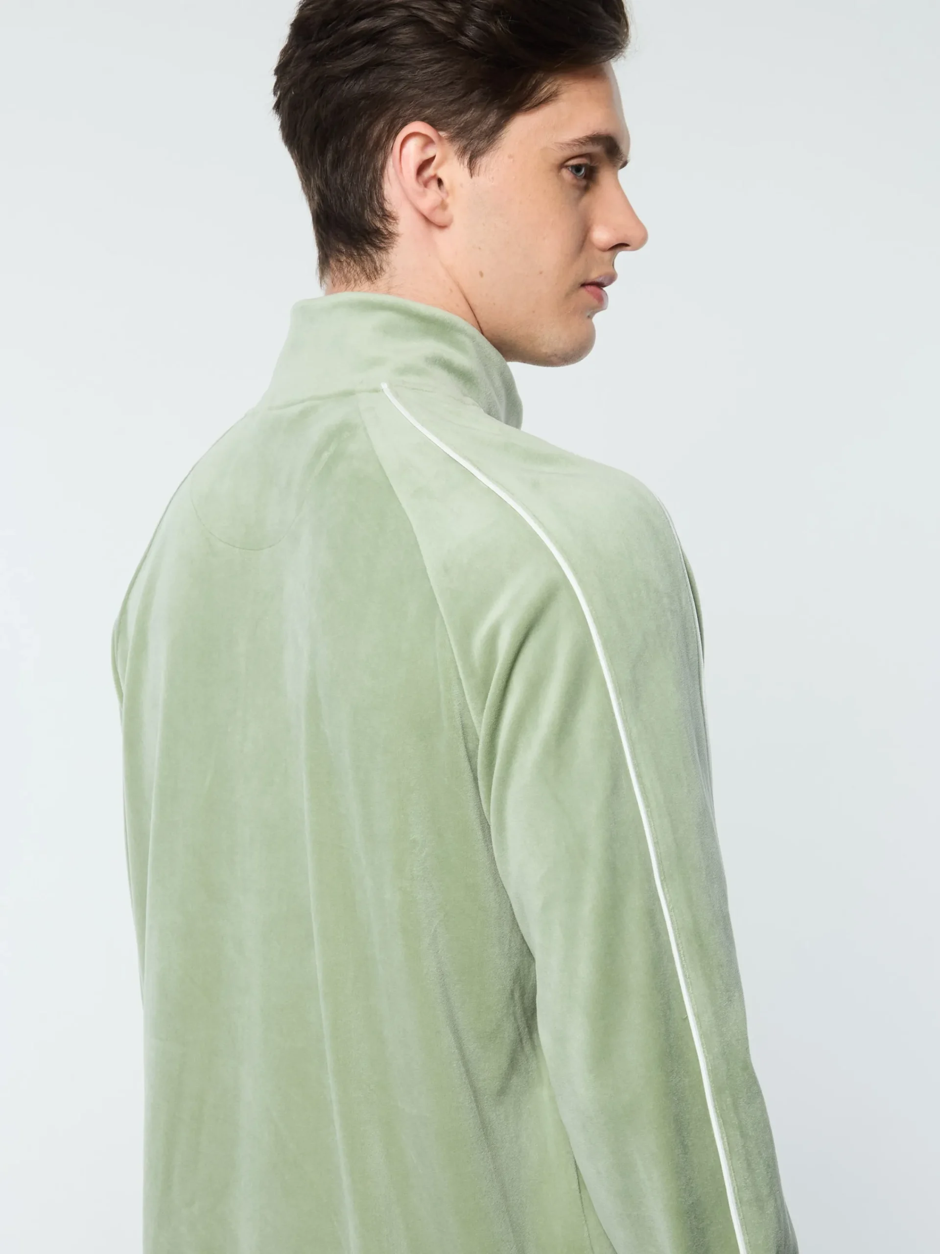 Best Lioni Velour Track Jacket- Tracksuits|Velour