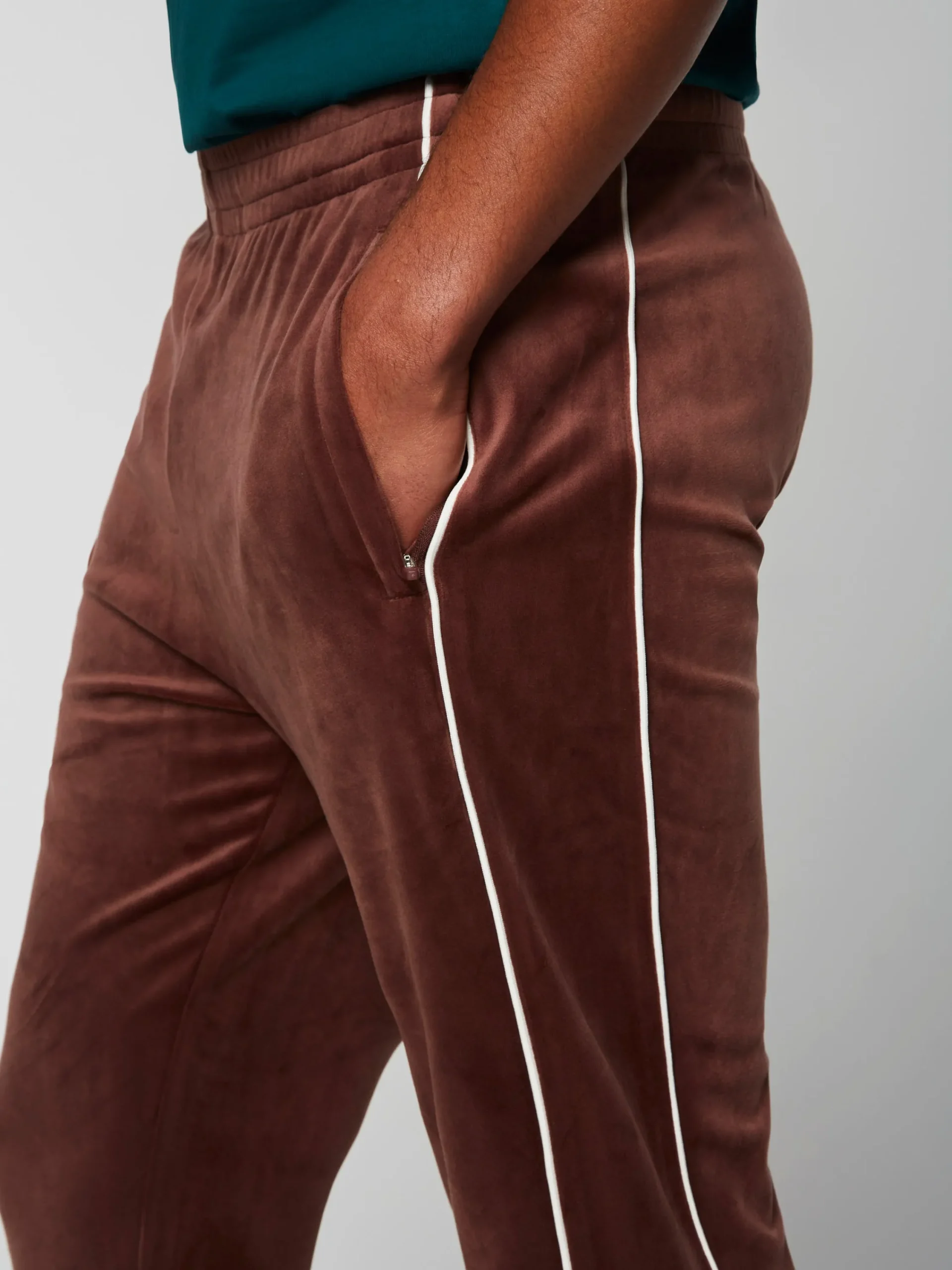 Cheap Lioni Velour Track Pant- Velour|Pants And Sweatpants
