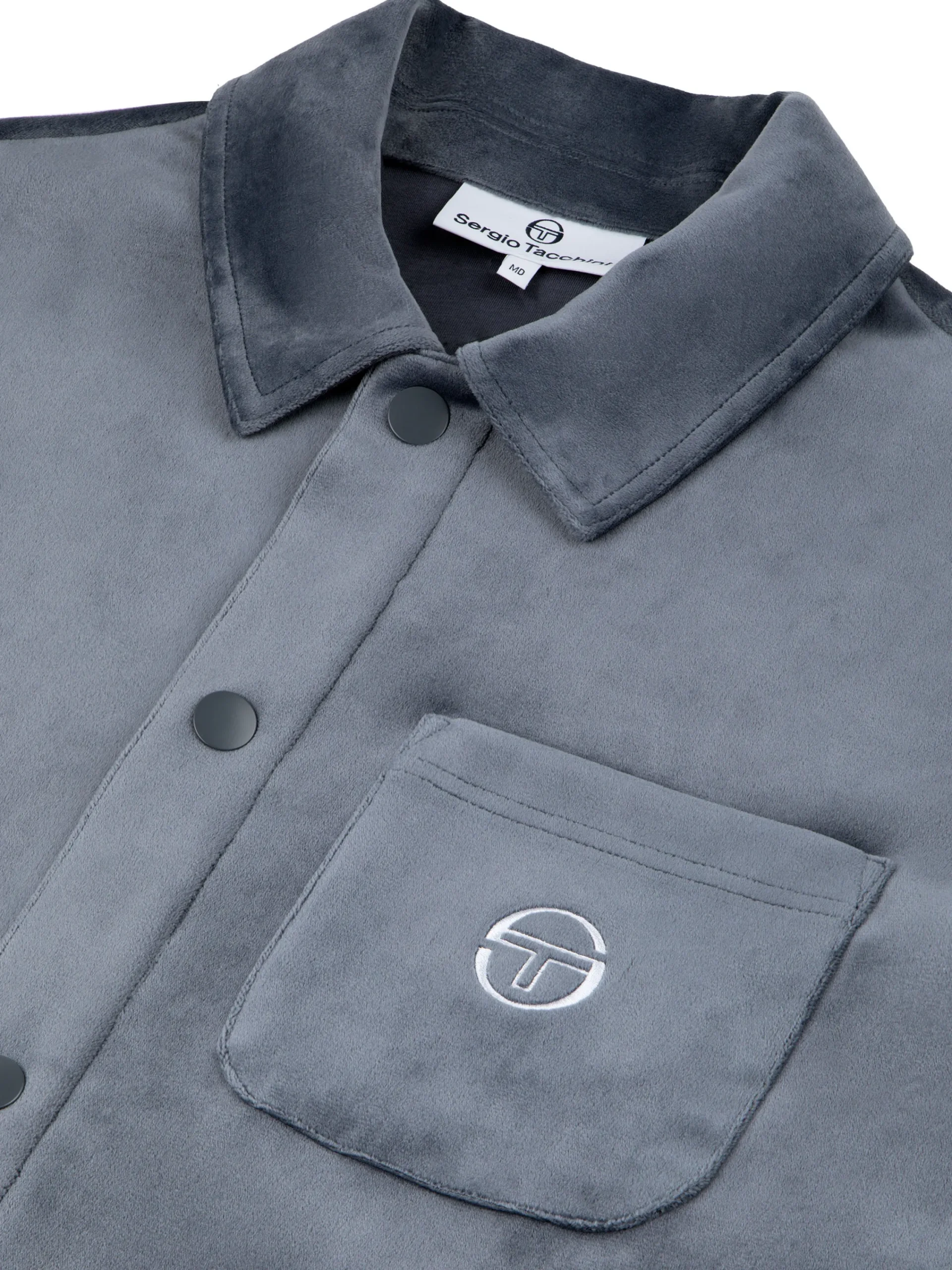 Store Maglia Velour Overshirt- Velour|T-Shirts