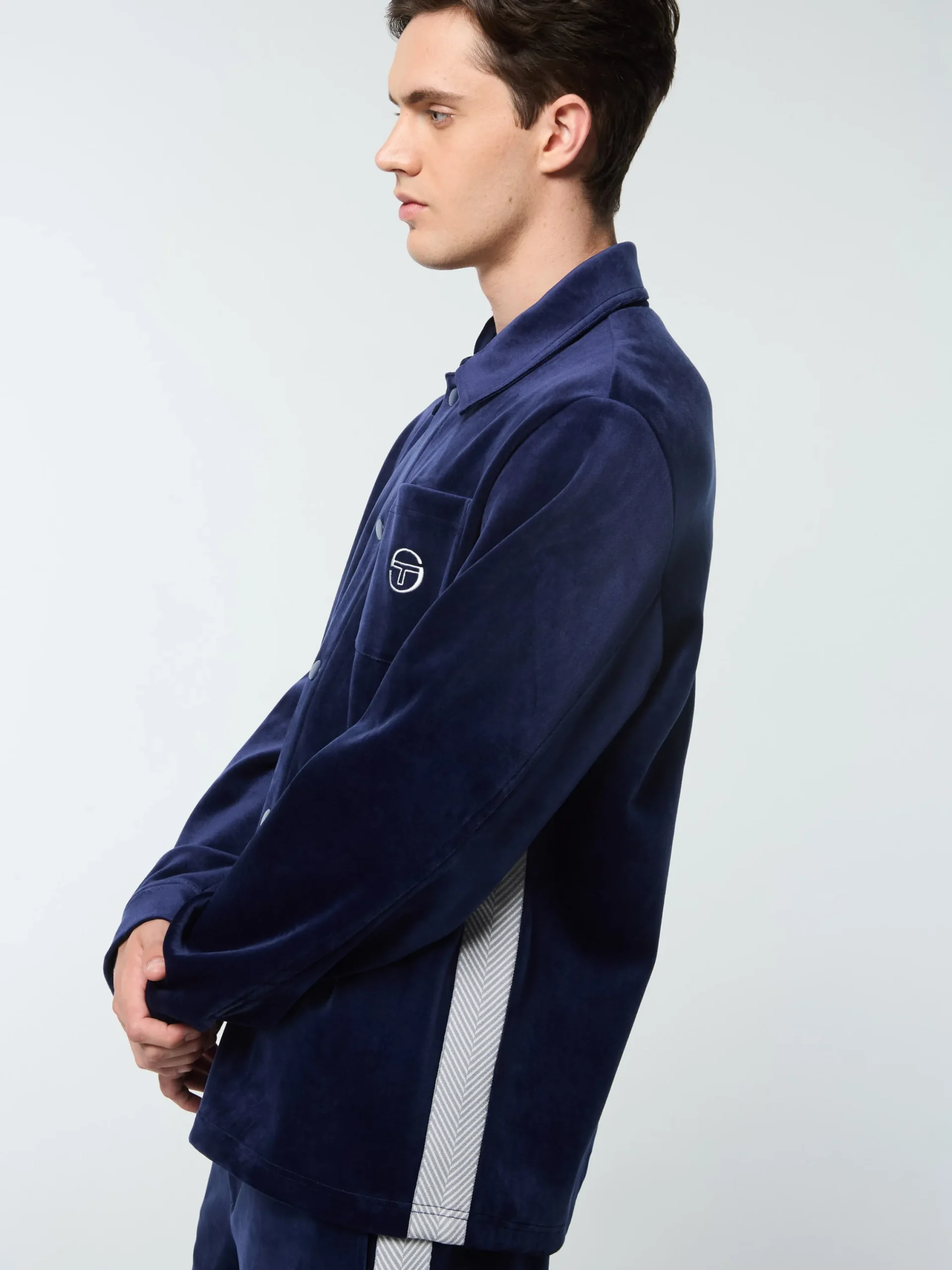 Store Maglia Velour Overshirt- Velour|T-Shirts
