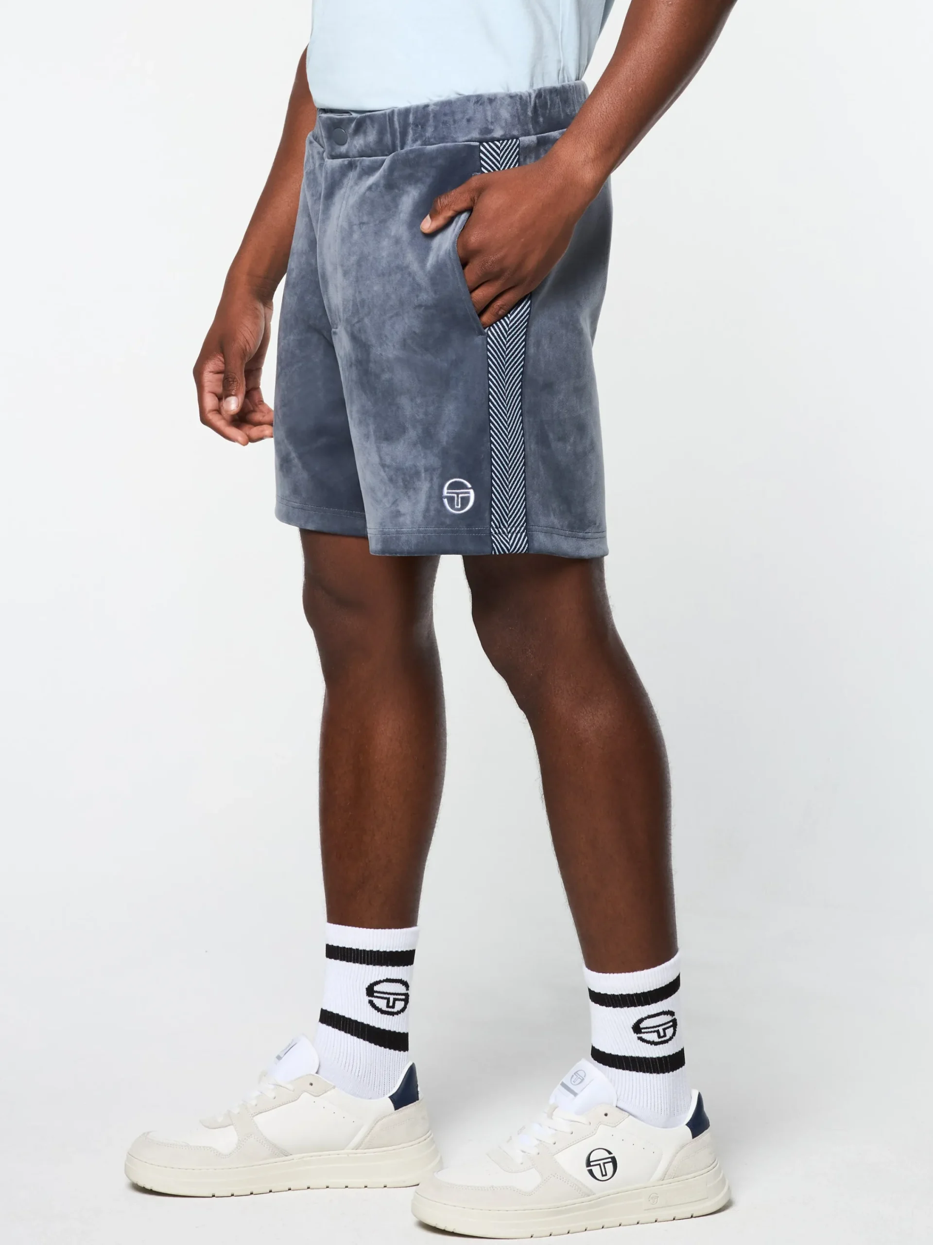 Outlet Maglia Velour Short- Velour|Shorts And Swim