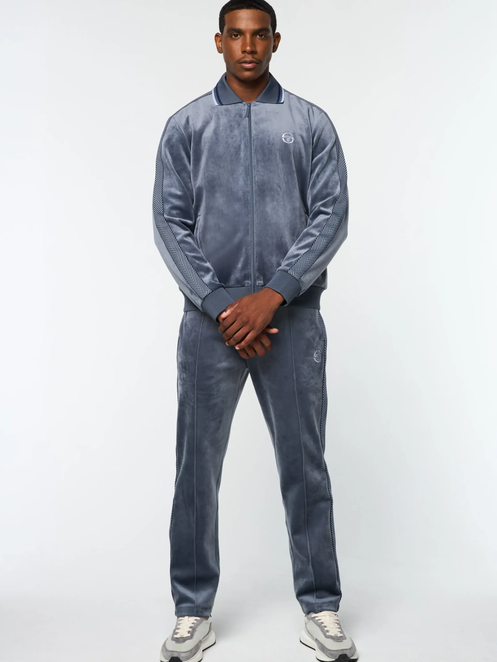 Sale Maglia Velour Track Jacket- Tracksuits|Velour