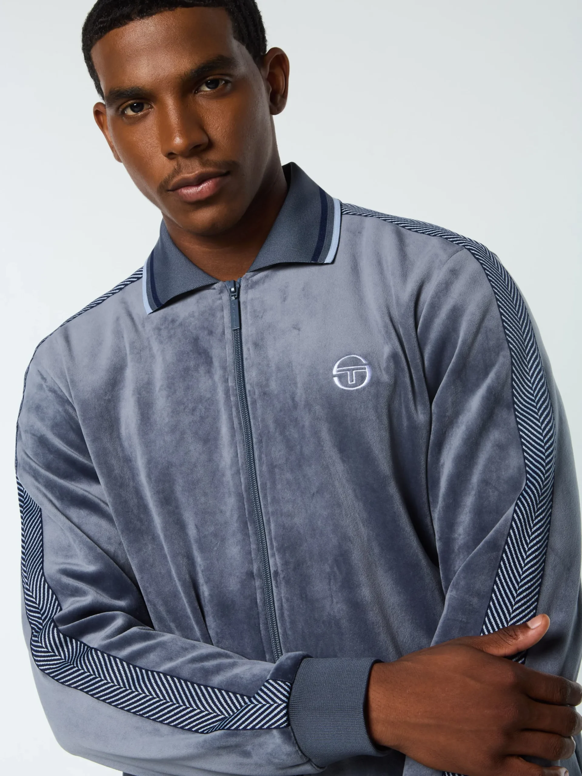 Sale Maglia Velour Track Jacket- Tracksuits|Velour