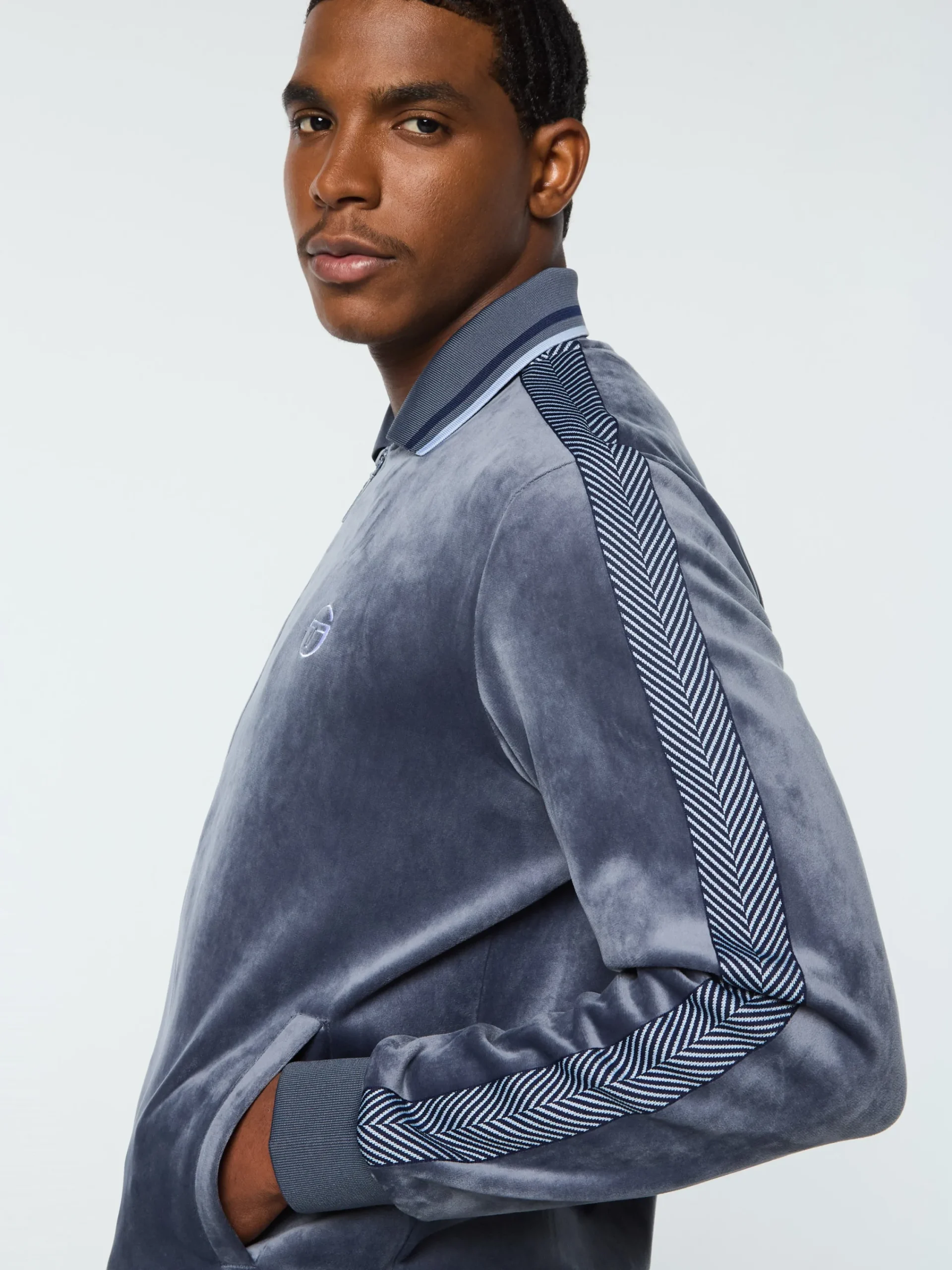 Sale Maglia Velour Track Jacket- Tracksuits|Velour