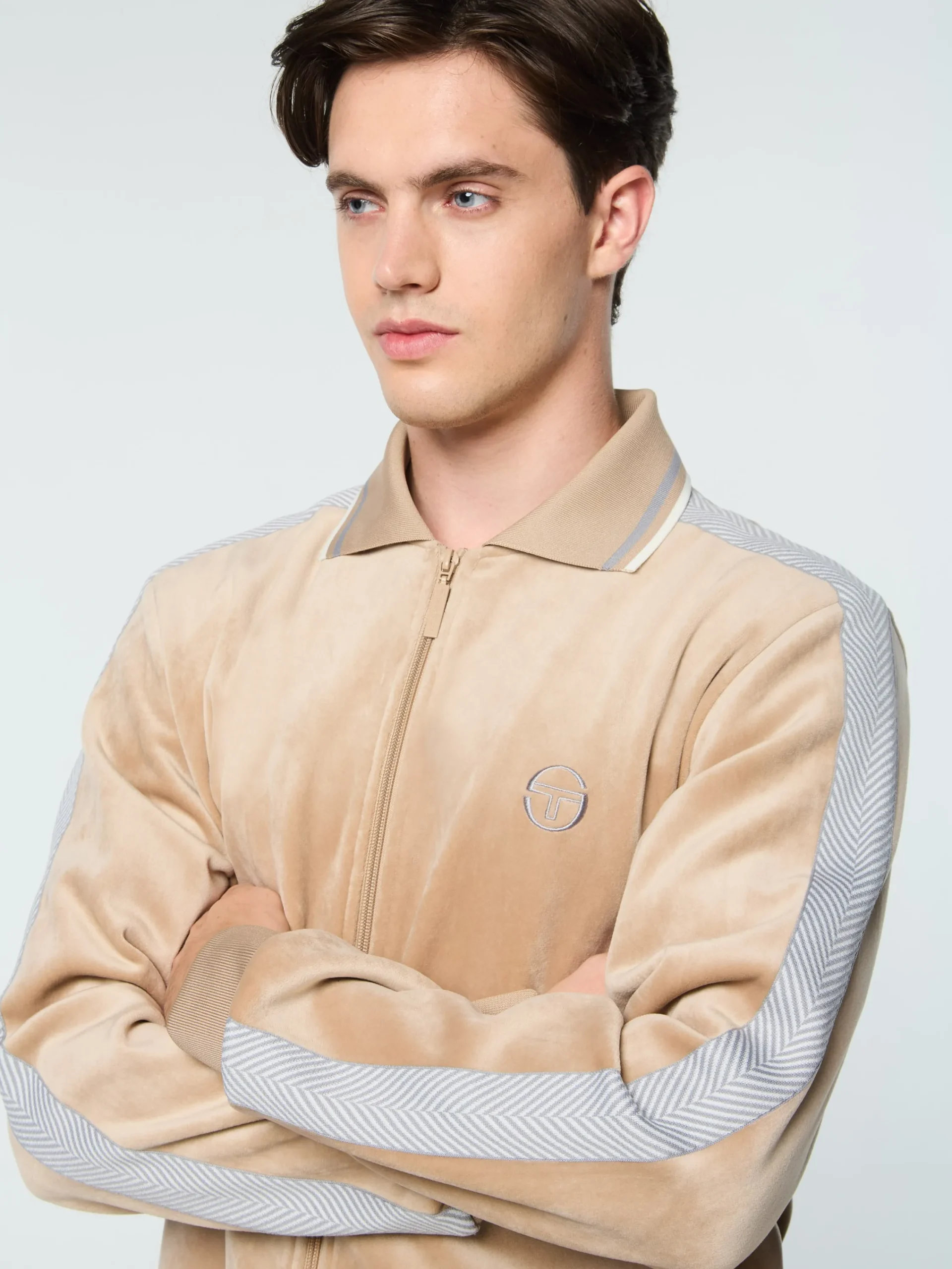 Sale Maglia Velour Track Jacket- Tracksuits|Velour